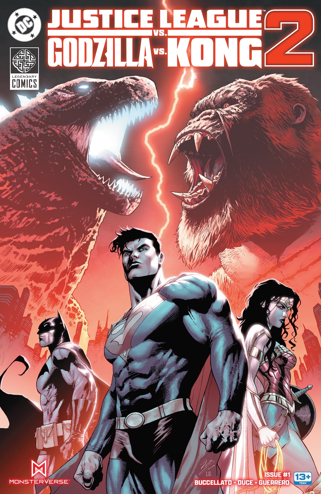 DC Preview: Justice League vs. Godzilla vs. Kong 2 #1