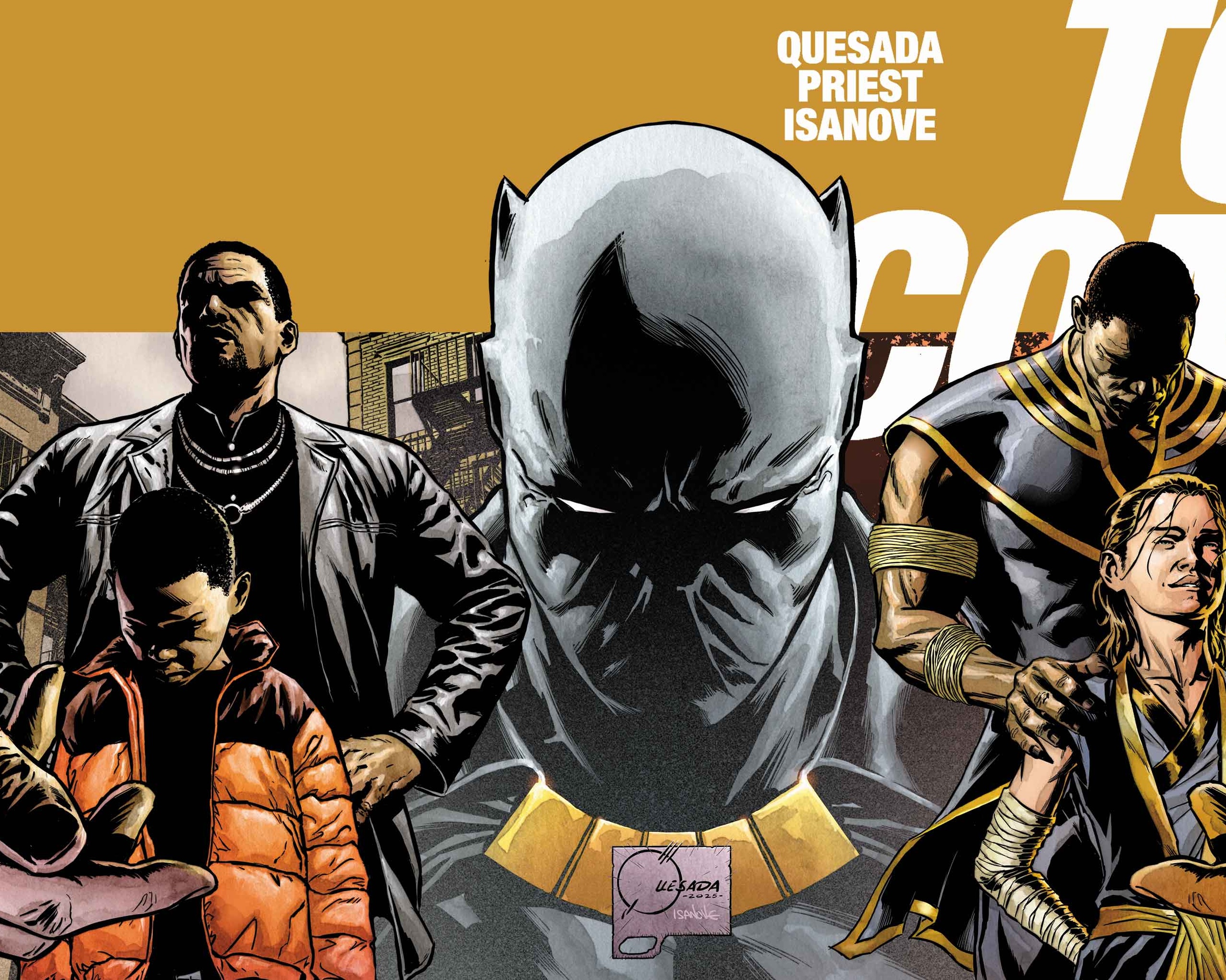 Marvel reveals cover and Quesada talks 'Marvel Knights' The World to Come' #3