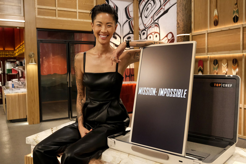 TOP CHEF -- "Cooking on the Edge" Episode 2209 -- Pictured: Kristen Kish