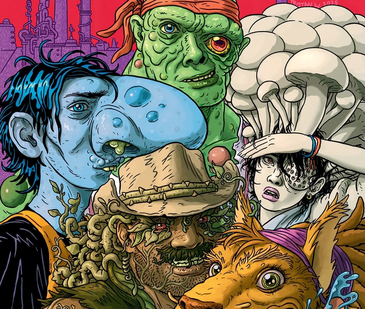 EXCLUSIVE AHOY First Look: Toxic Crusaders #1 cover
