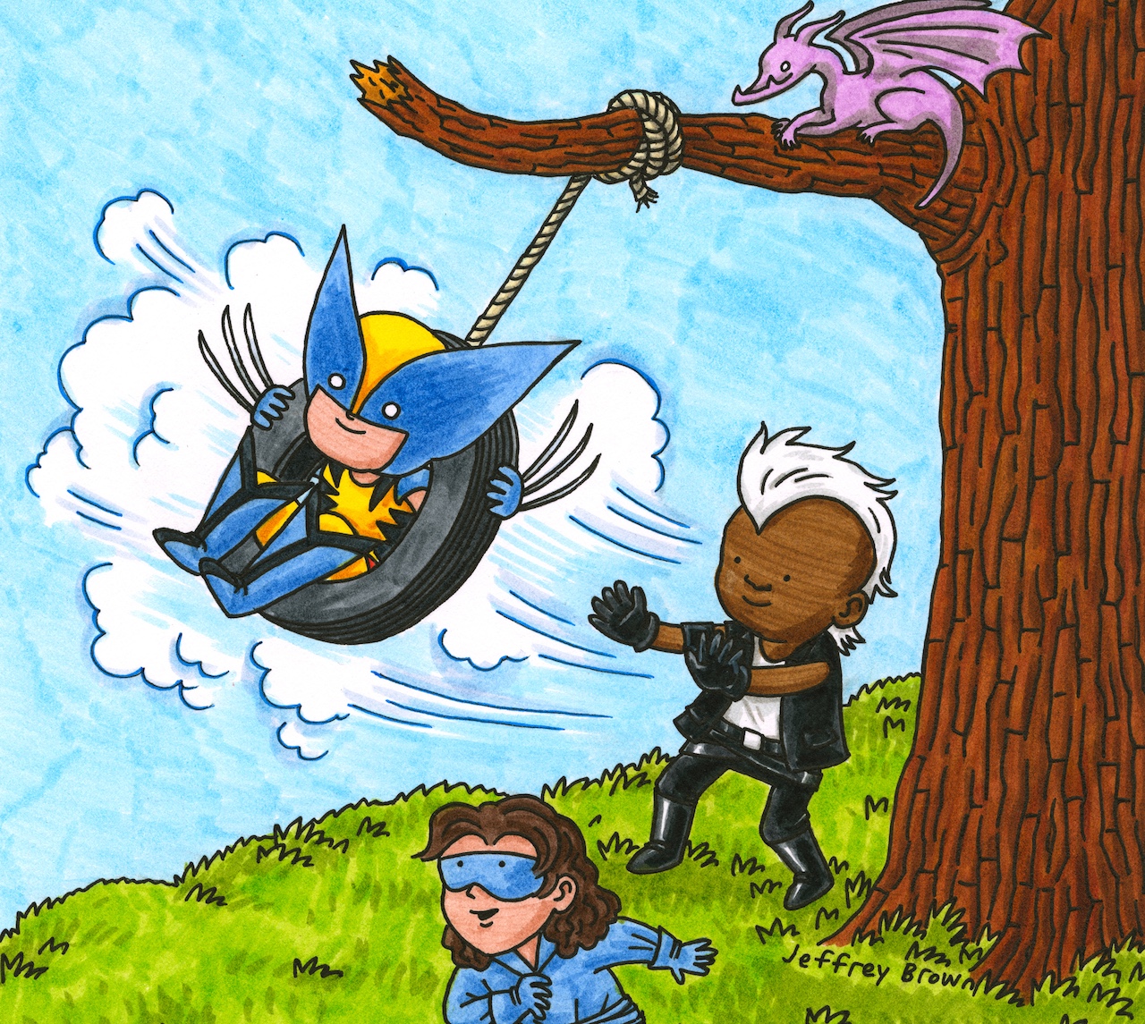 Jeffrey Brown scores variant cover series this August 2025