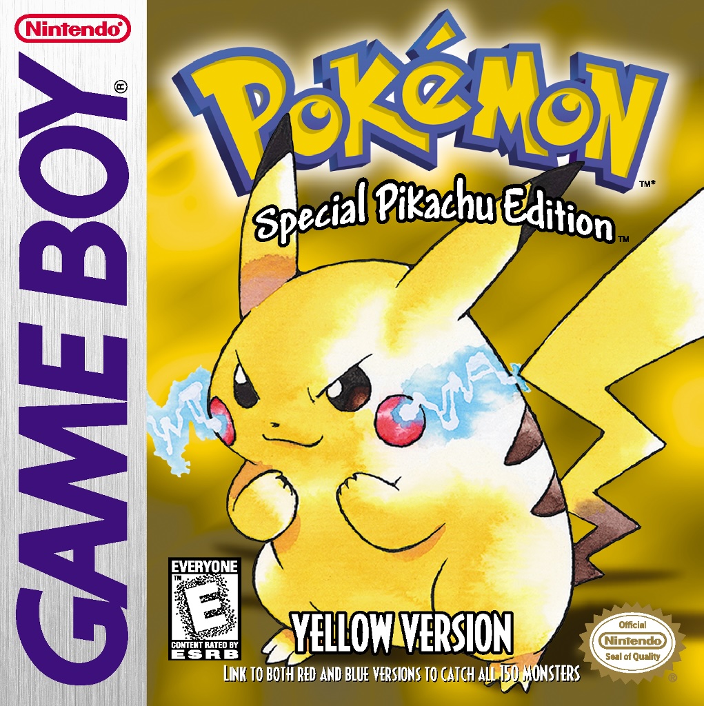 Pokémon Yellow Special Pikachu Edition box art