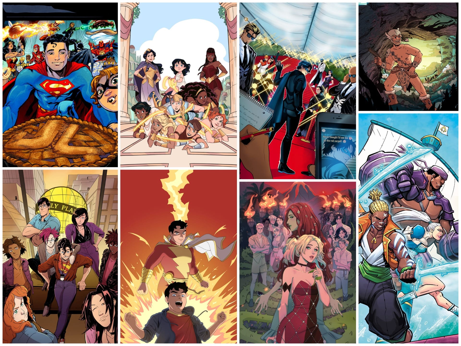 DC GO! is leveling up this July with six bold new digital-first webcomics
