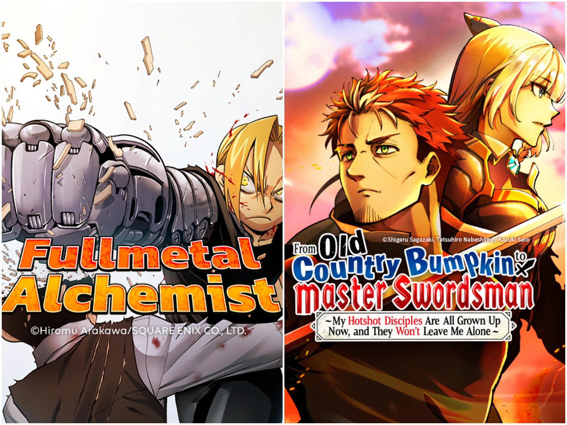 WEBTOON reimagines 'Fullmetal Alchemist' and more