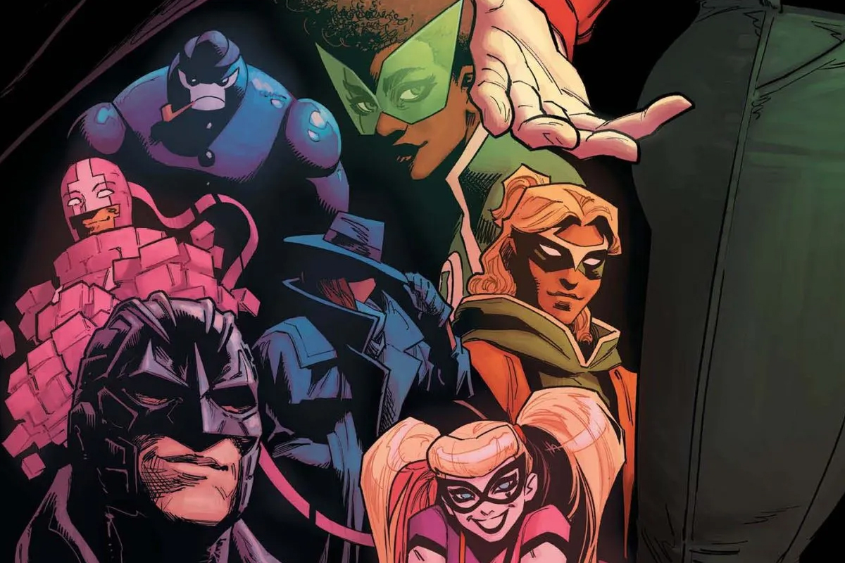 DC Pride 2025 Green Lantern, Harley Quinn, Midnighter, Blue Snowman, Connor Hawke