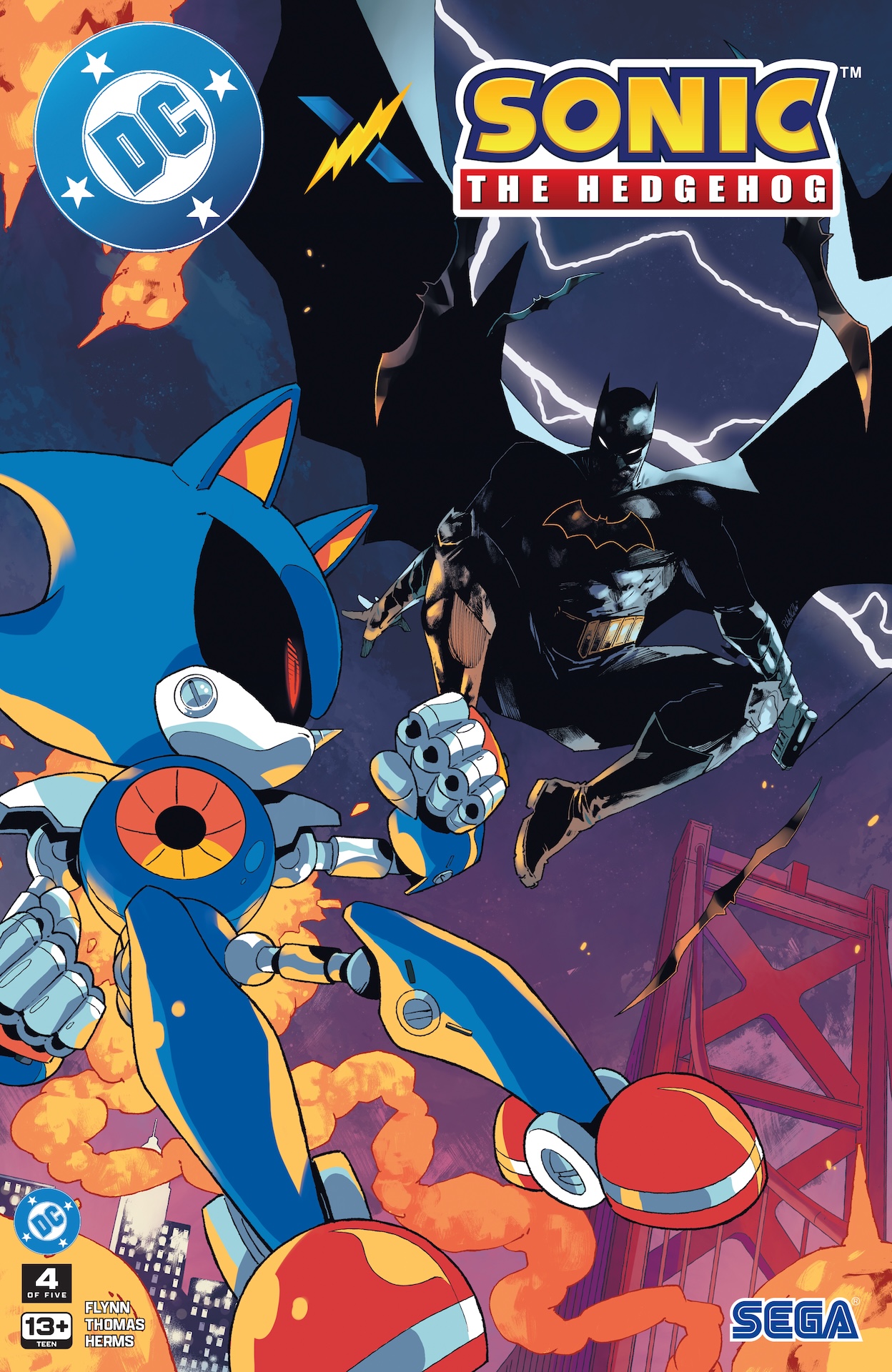 DC Preview: DC x Sonic the Hedgehog #4