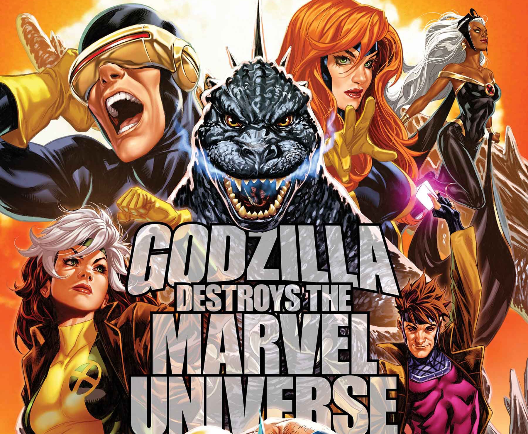X-Men enter the fight in 'Godzilla Destroys the Marvel Universe' #3