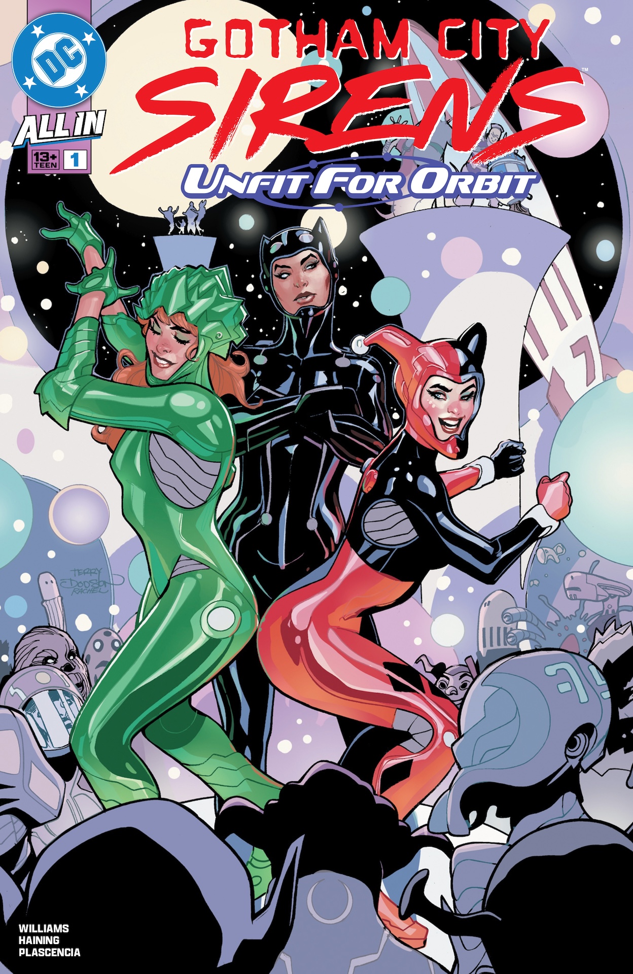 DC Preview: Gotham City Sirens: Unfit for Orbit #1