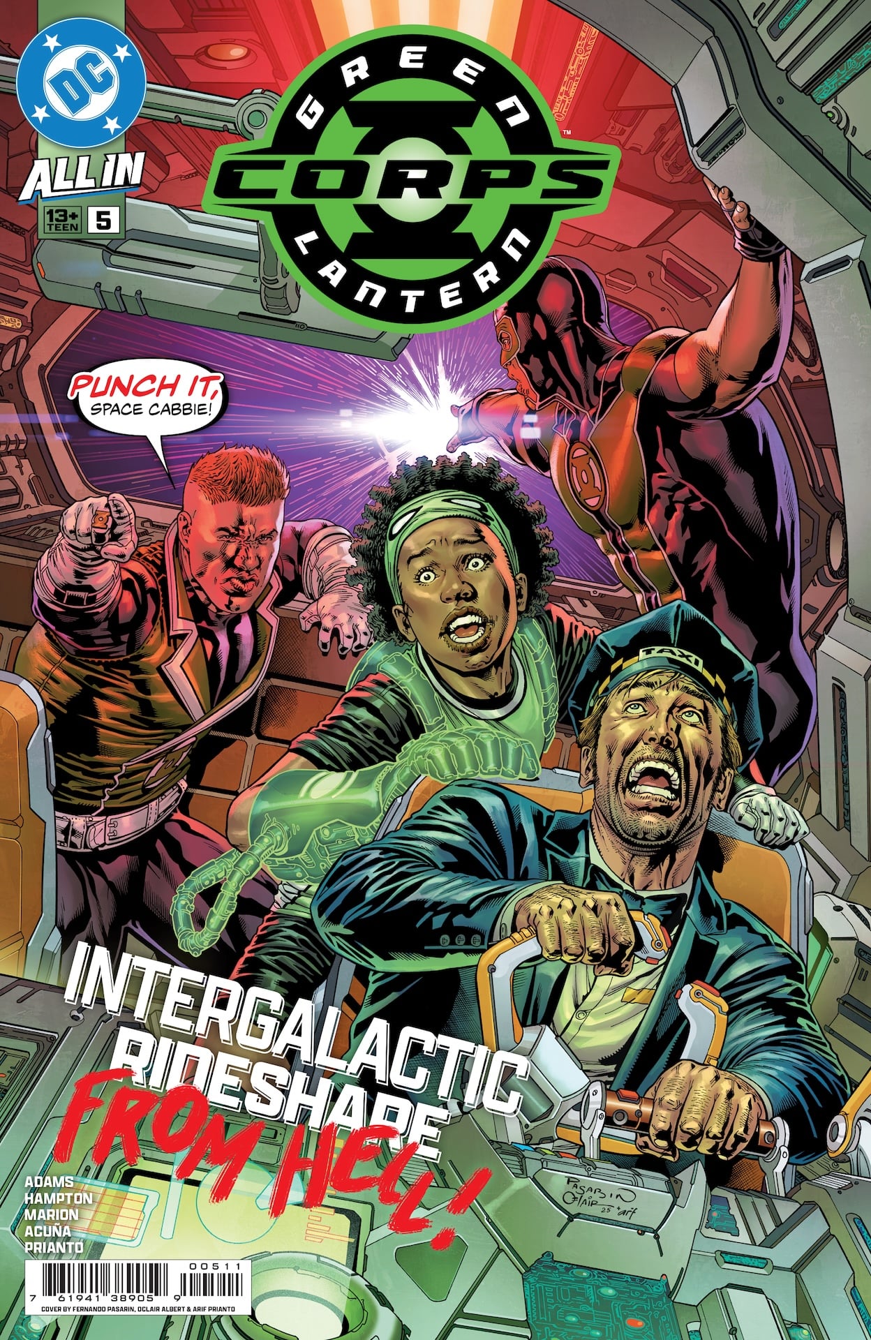 DC Preview: Green Lantern Corps #5