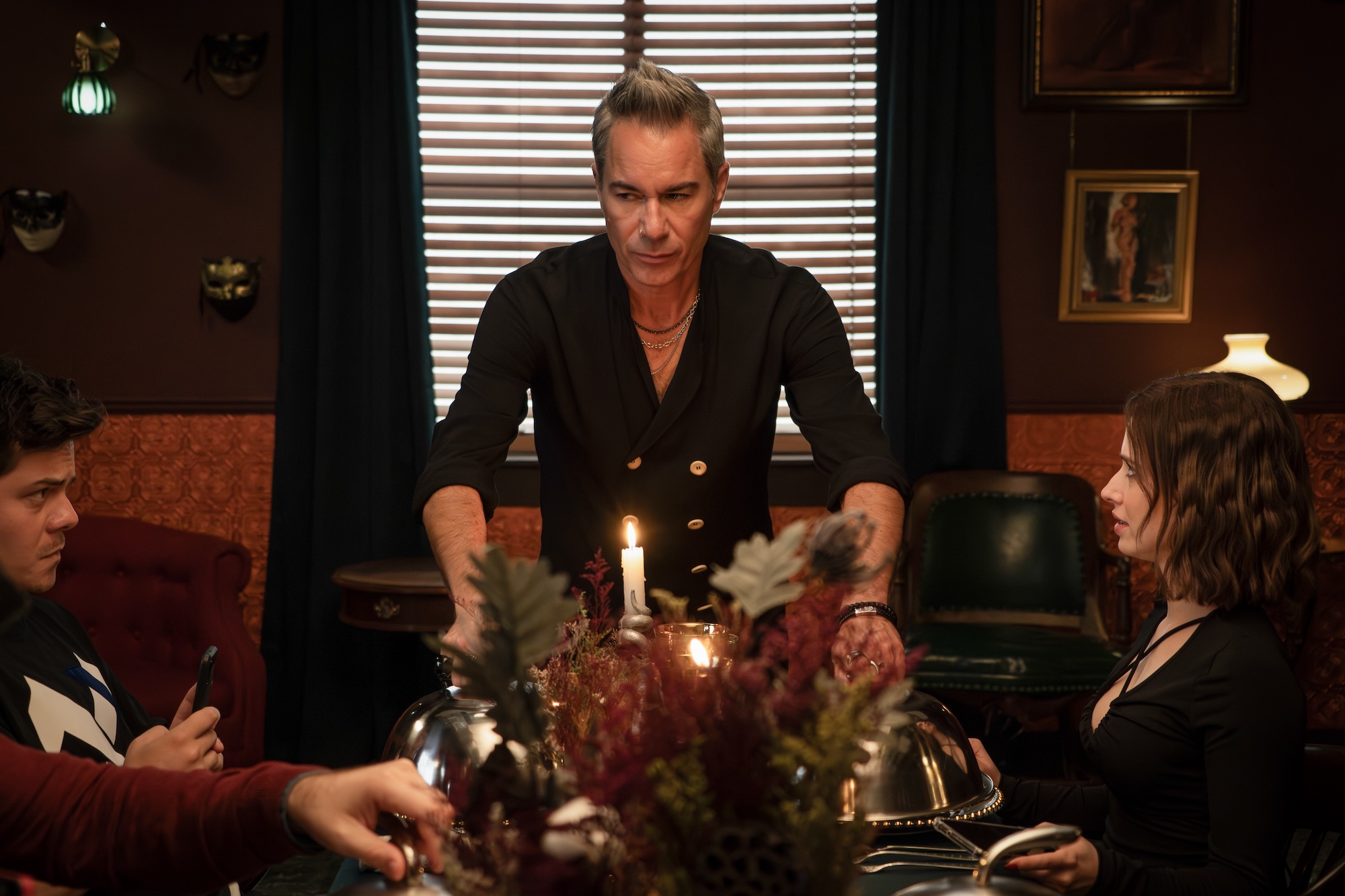 TV Picks Eric McCormack (Hemmingway) in Hell Motel.