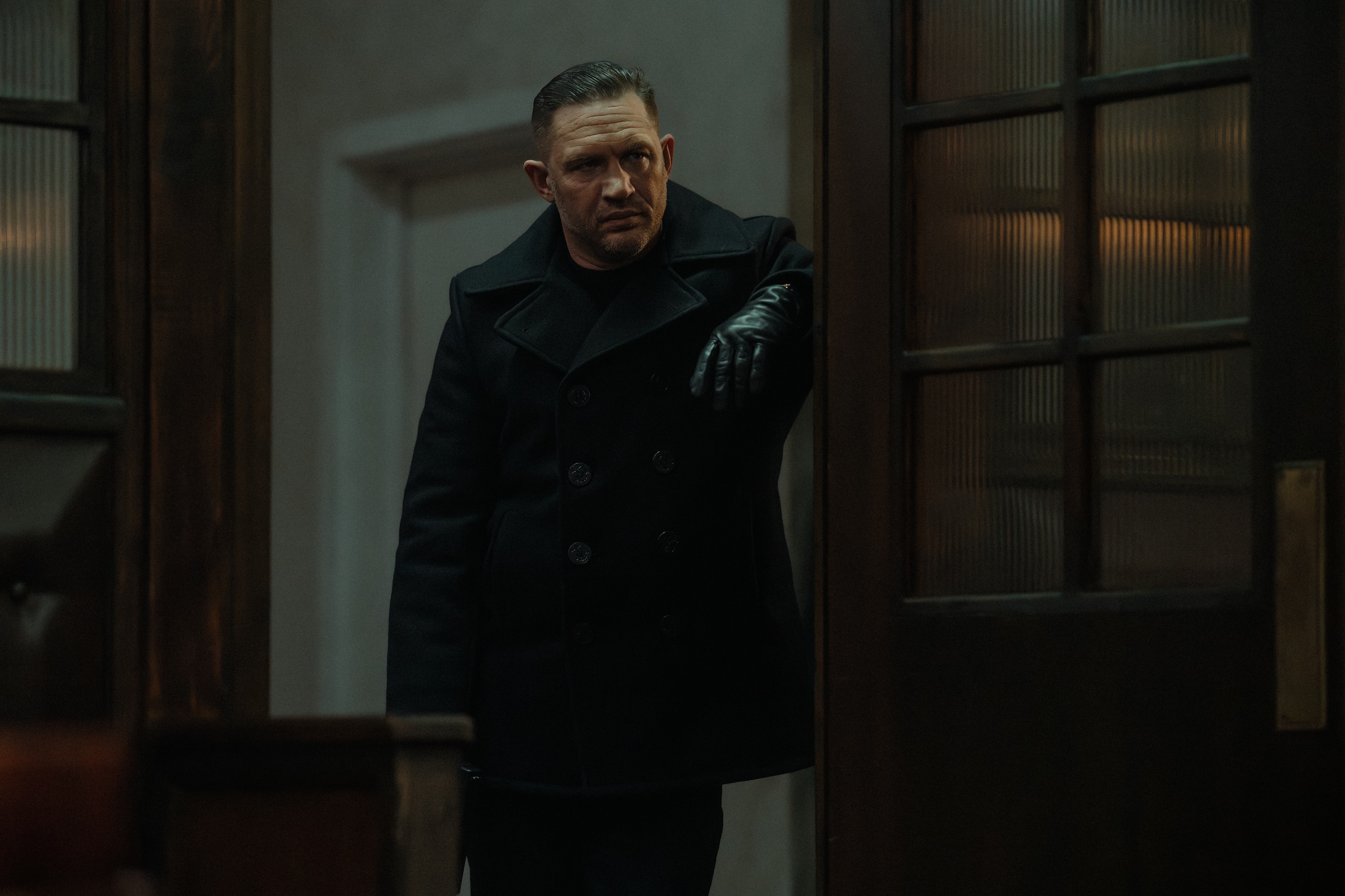 Tom Hardy as Harry Da Souza in MOBLAND, episode 10, season 1