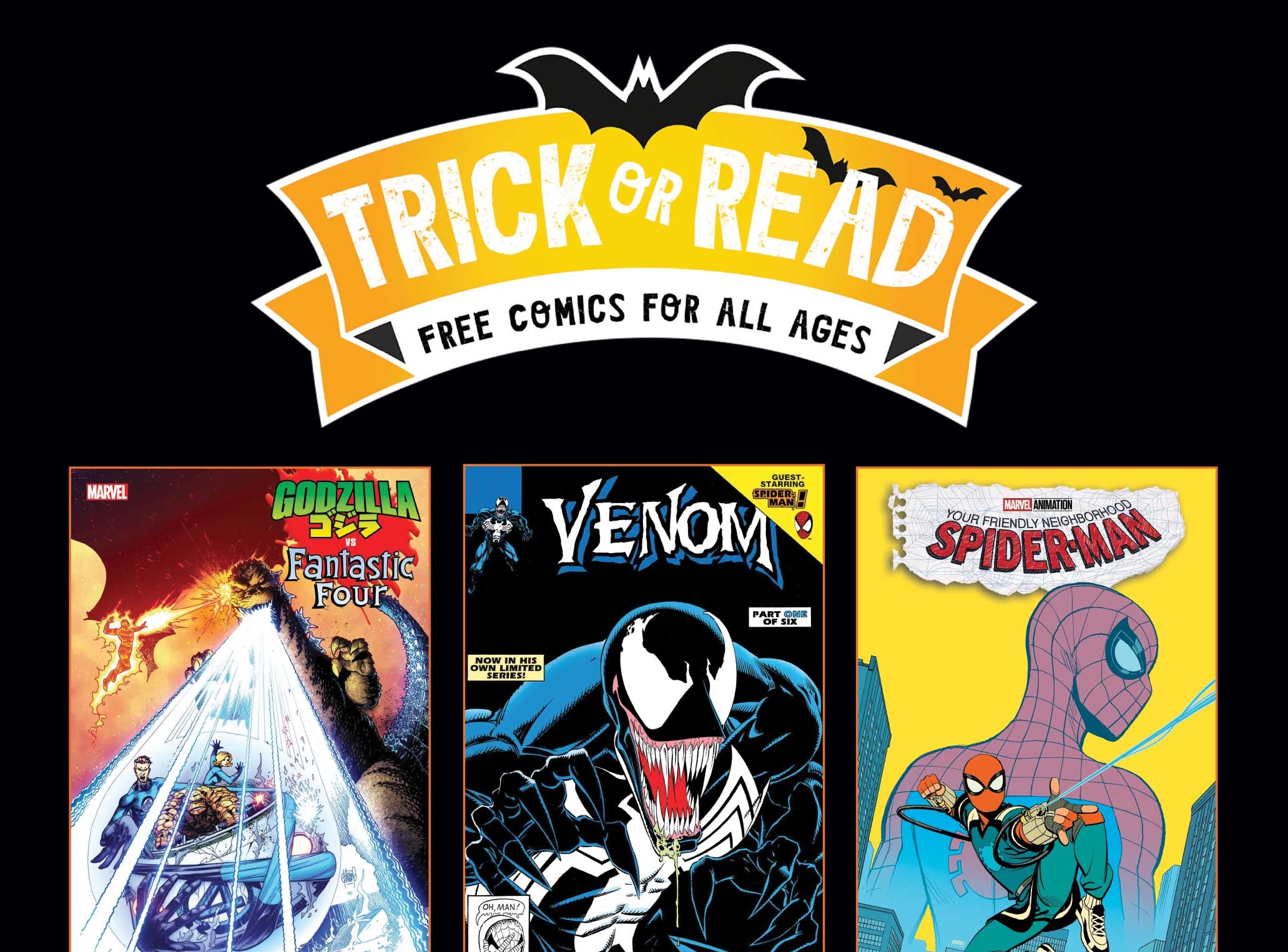 Free 'Trick-Or-Read' titles announced for Halloween 2025