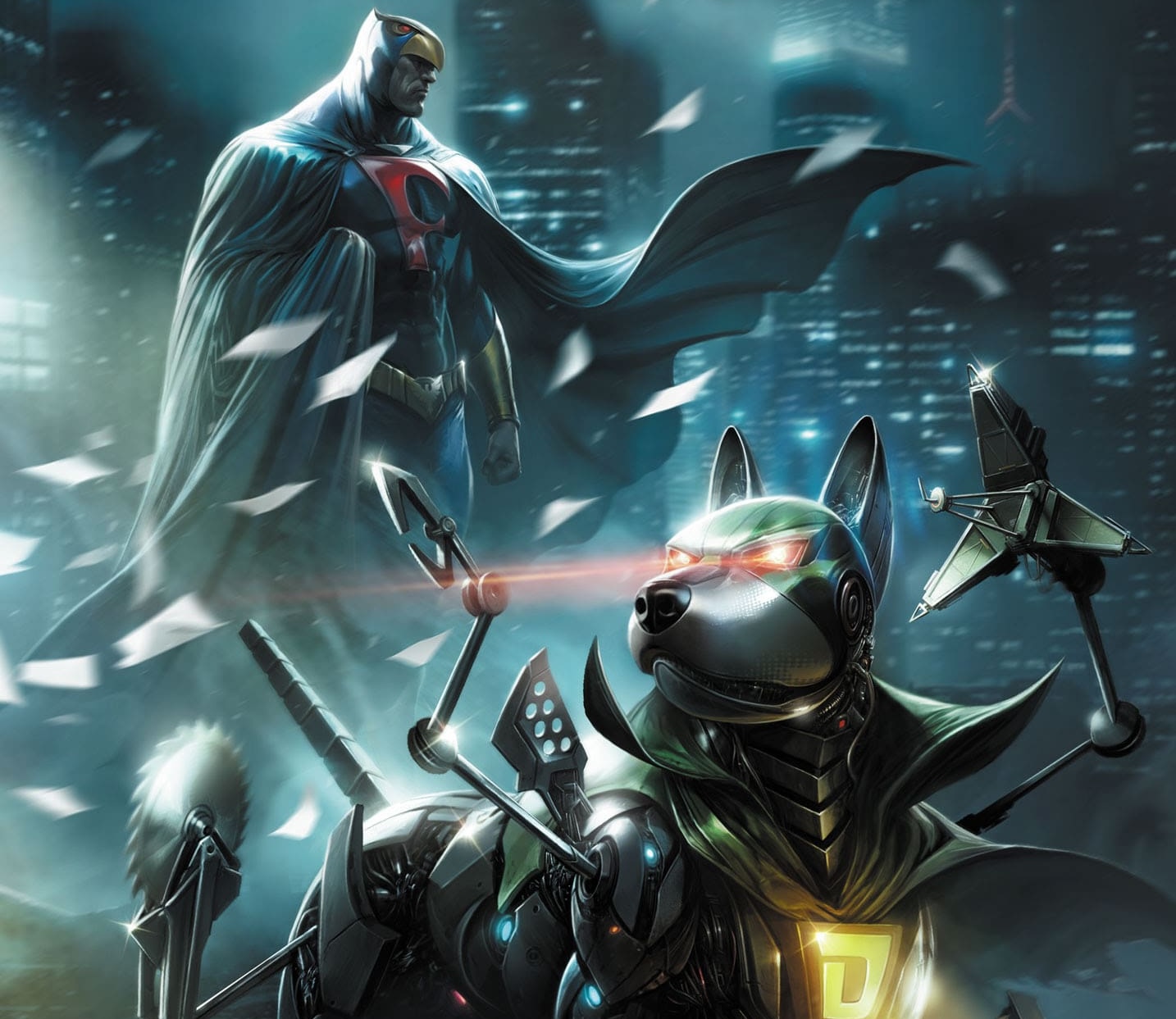 Blue Falcon & Dynomutt return in new Dynamite comic in September 2025
