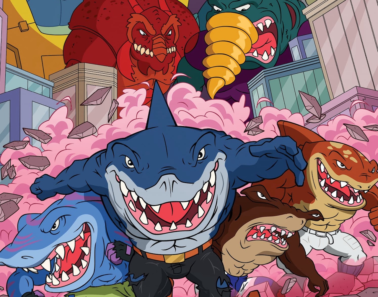IDW and Mattel resurrect Street Sharks in new series for Fall 2025