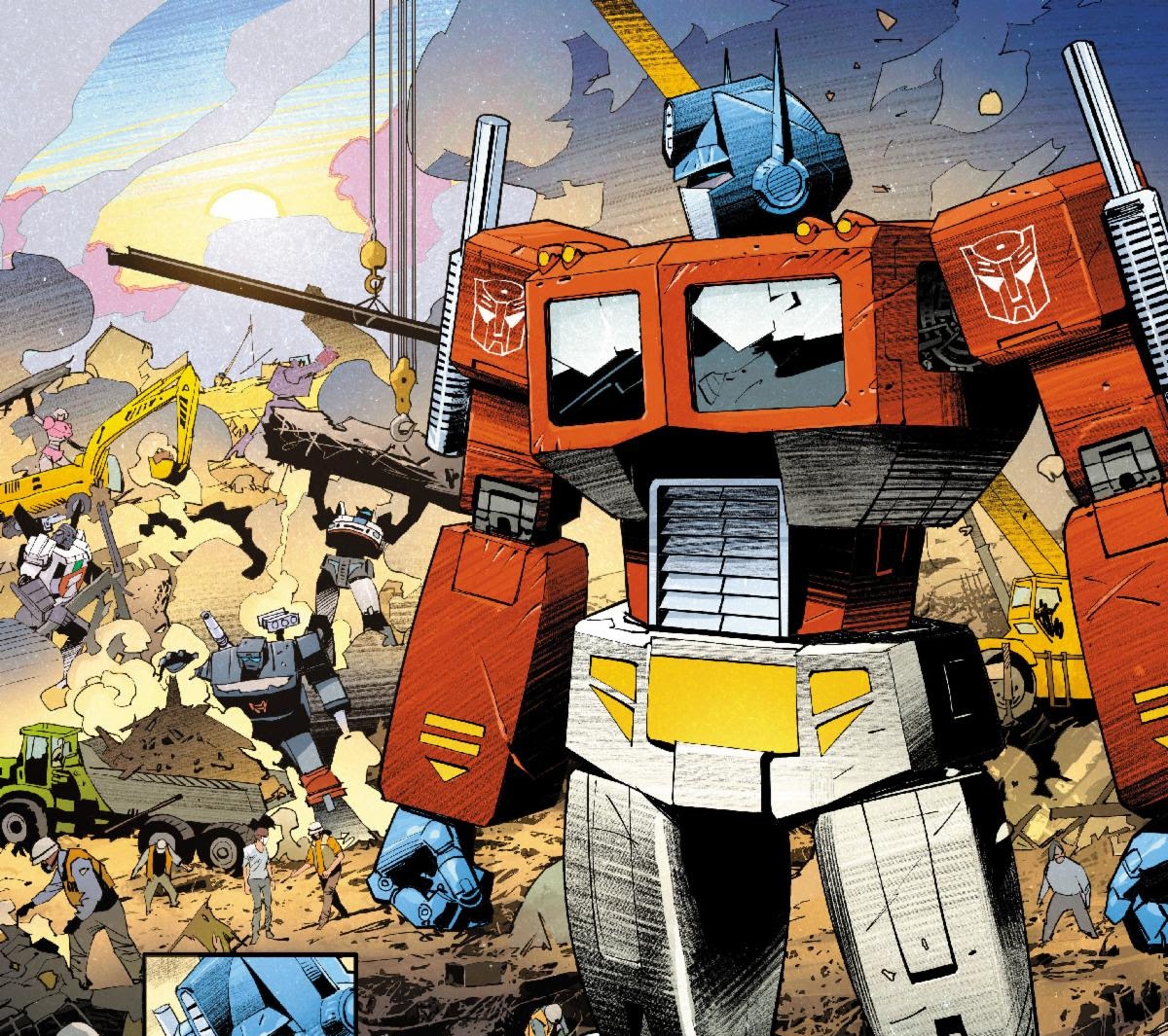 Robert Kirkman and Dan Mora take the wheel on Transformers with issue #25