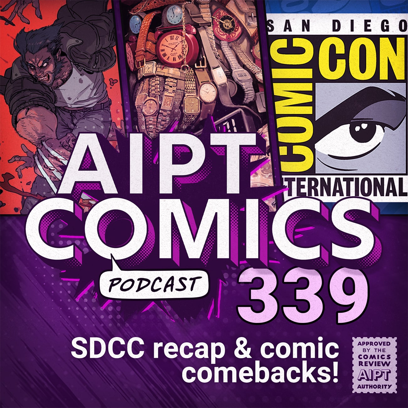 AIPT Comics Podcast Episode 339: SDCC recap & comic comebacks!