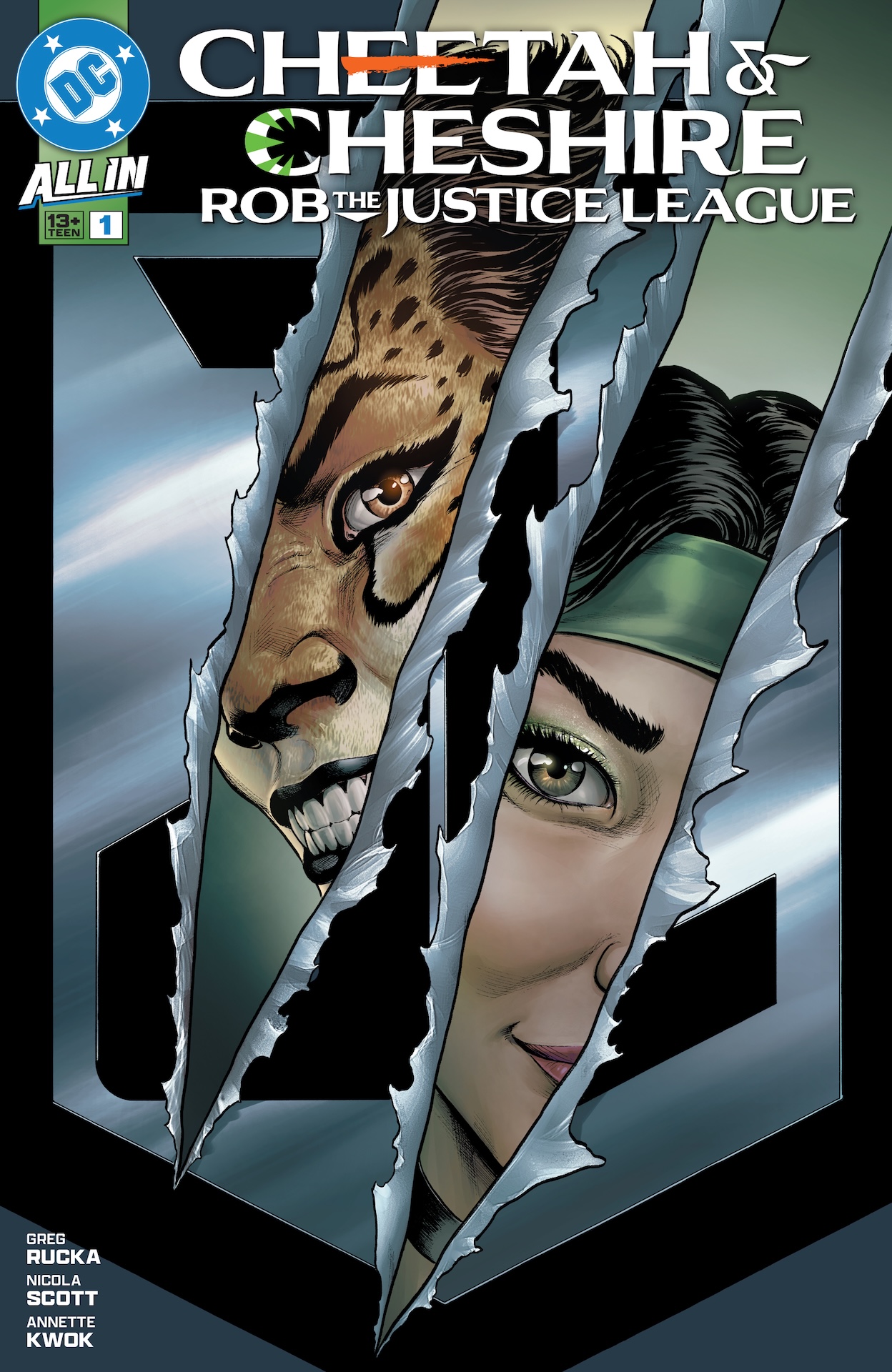 DC Preview: Cheetah and Cheshire Rob the Justice League #1