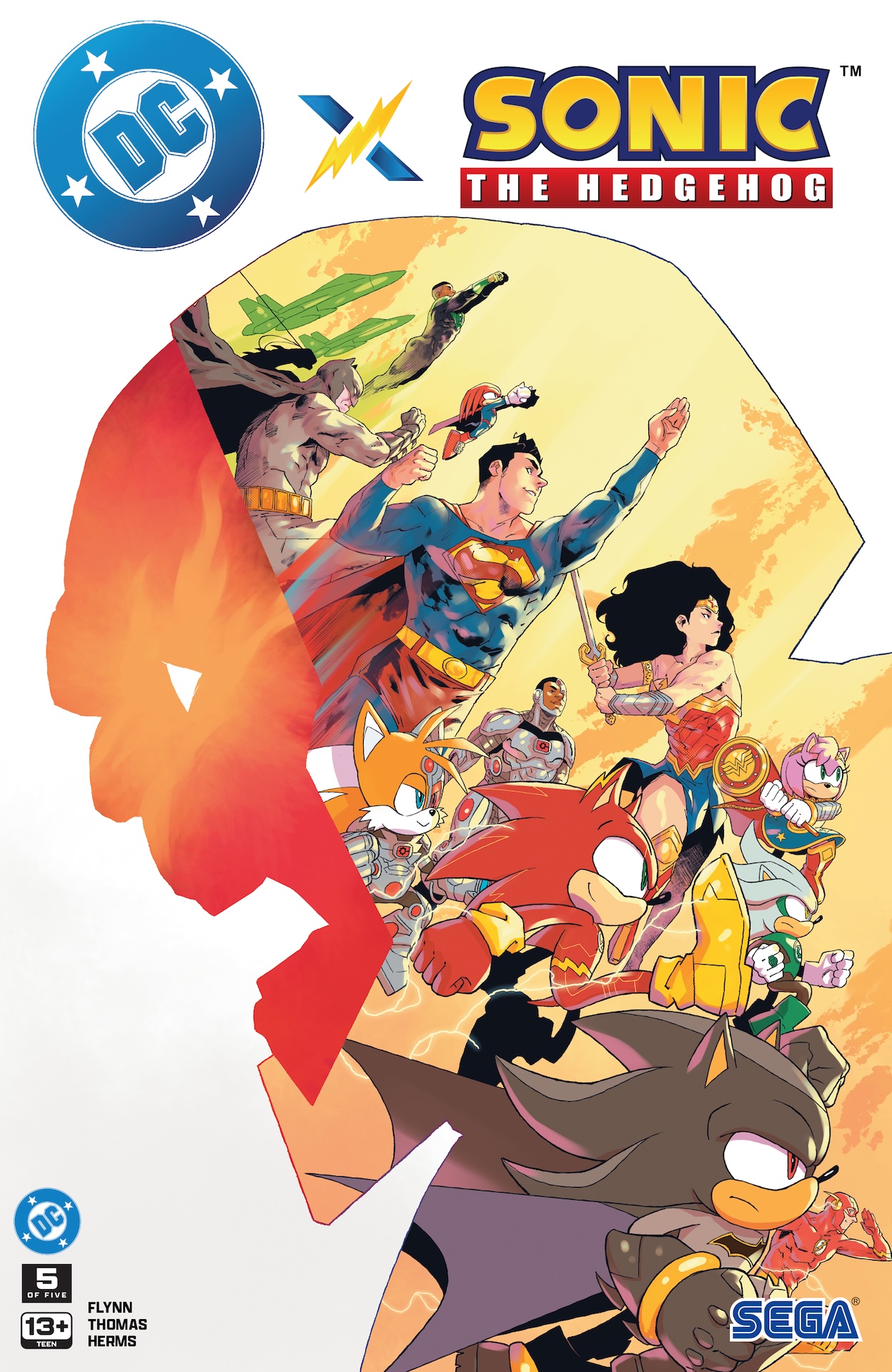 DC Preview: DC x Sonic the Hedgehog #5