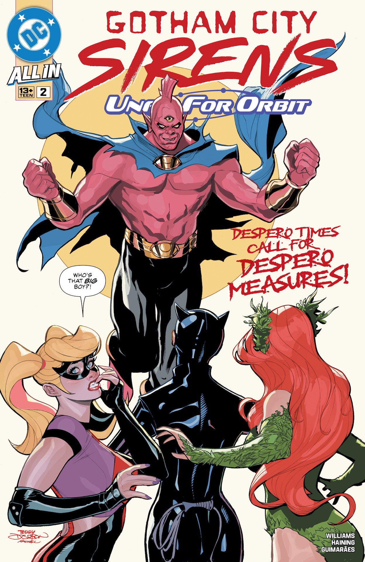 DC Preview: Gotham City Sirens: Unfit for Orbit #2