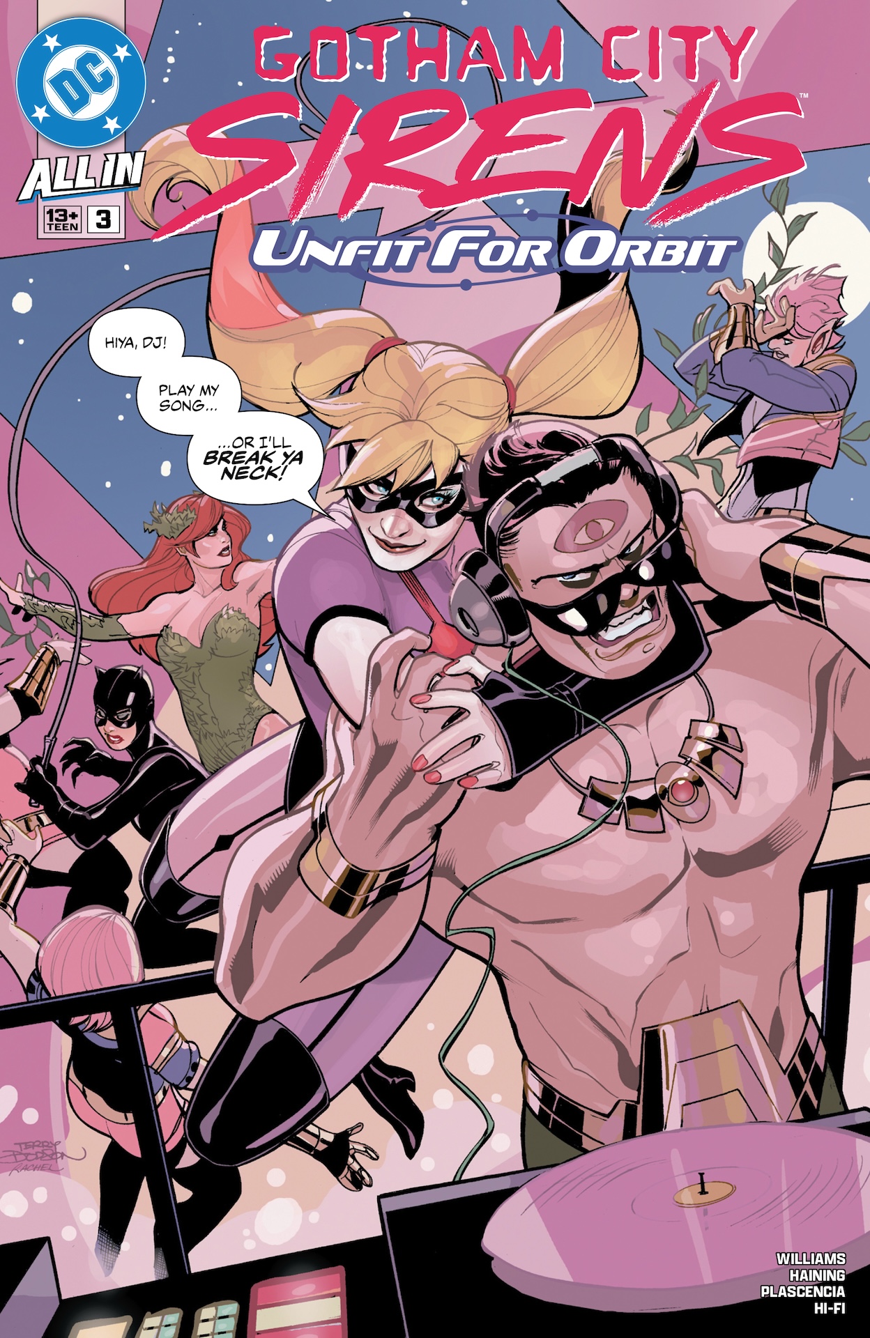 DC Preview: Gotham City Sirens: Unfit for Orbit #3