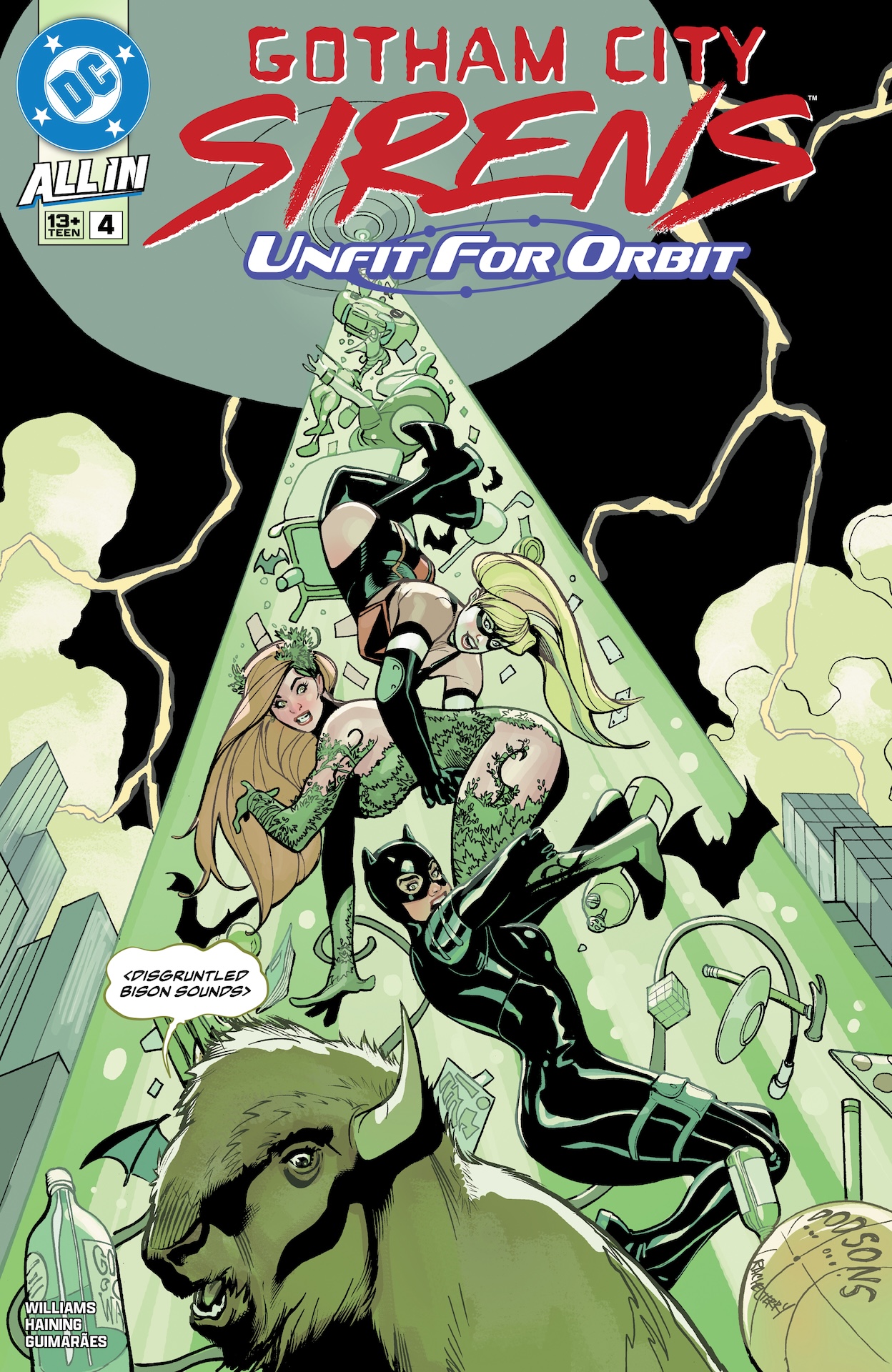 DC Preview: Gotham City Sirens: Unfit for Orbit #4