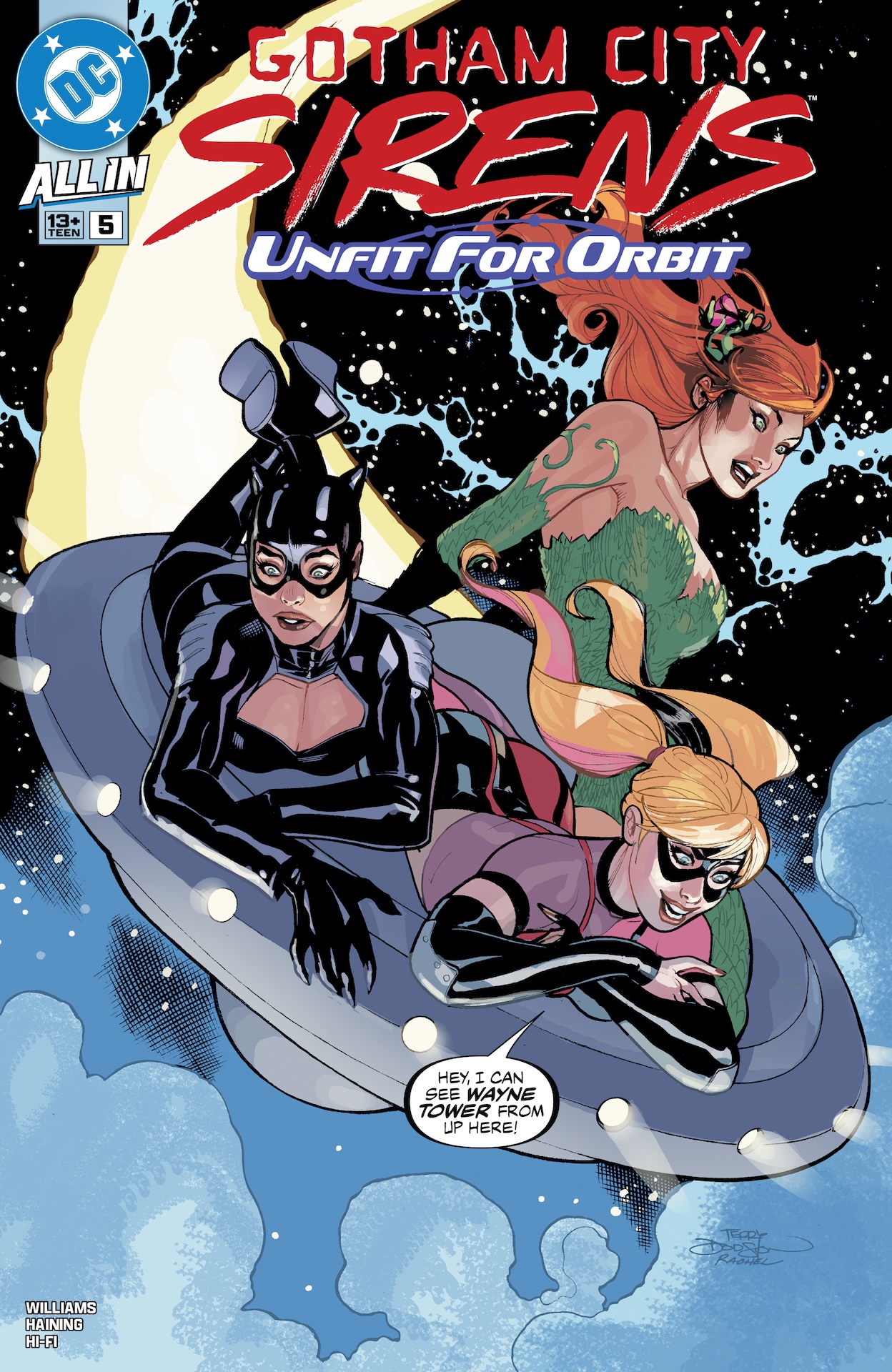 DC Preview: Gotham City Sirens: Unfit for Orbit #5