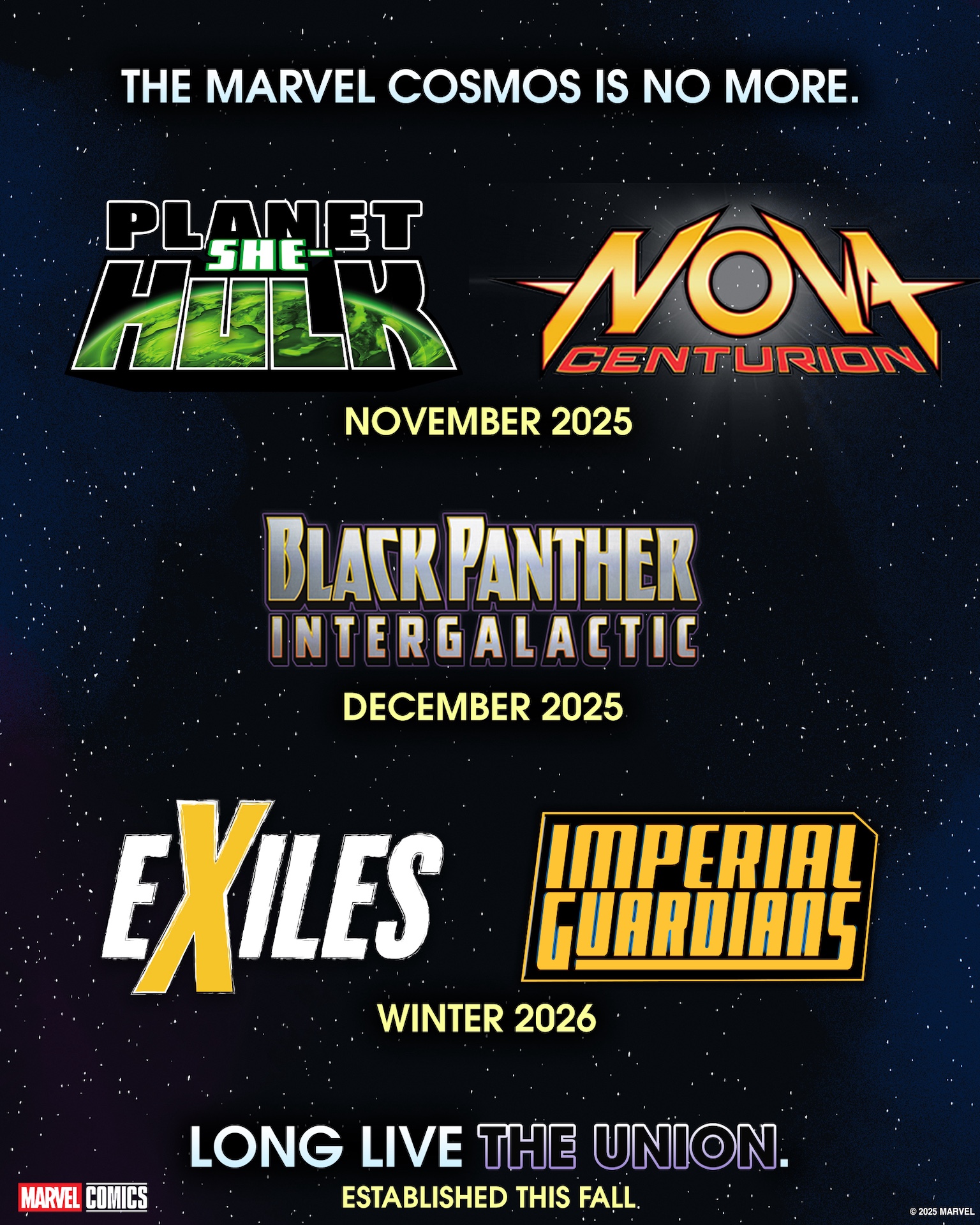 Marvel’s Cosmic Universe expands with five new series spinning out of Hickman’s imperial