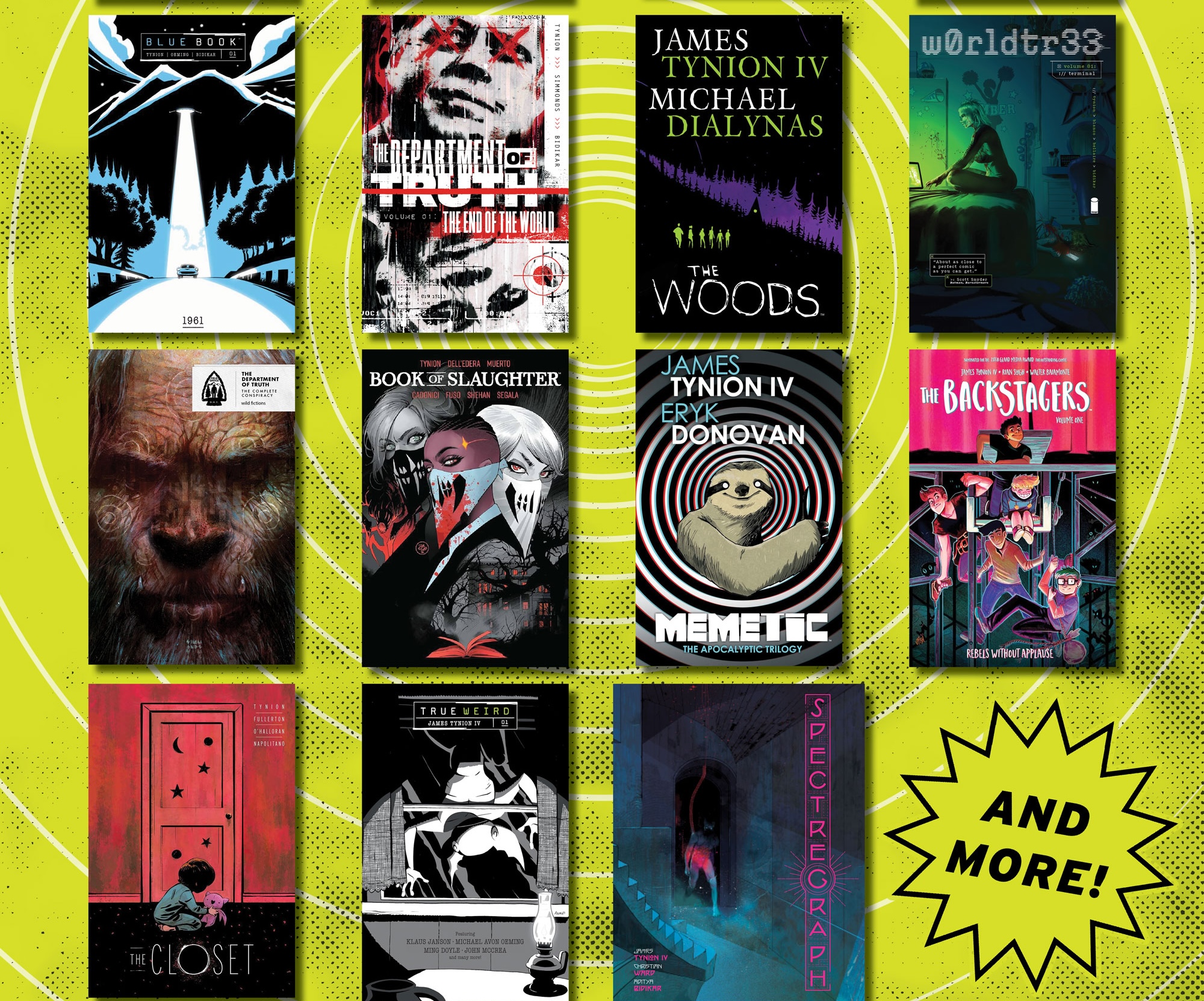 Humble Bundle launches “The Frightening and Fantastic Worlds of James Tynion IV” bundle