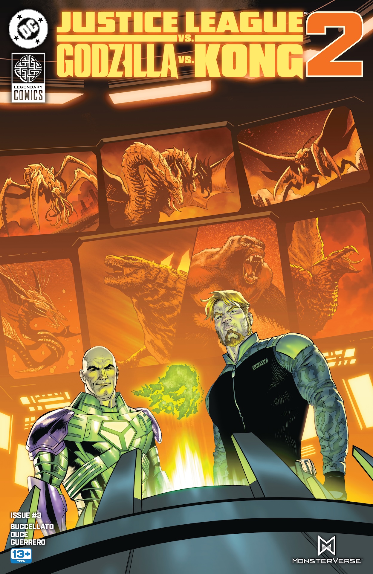 DC Preview: Justice League vs. Godzilla vs. Kong 2 #3