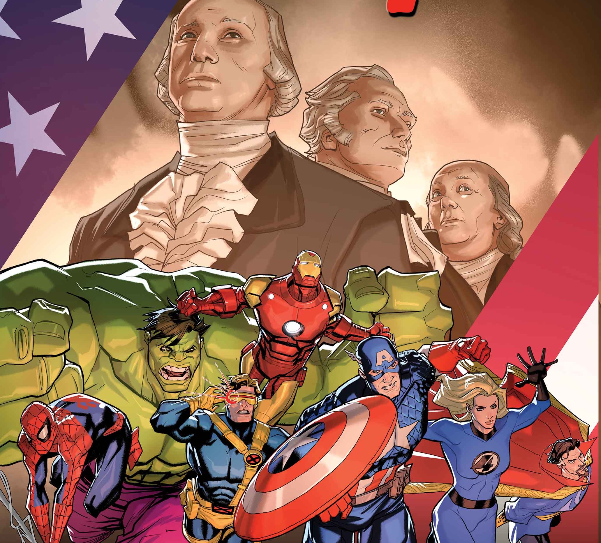 Captain America travels back to 1776 to save the United States in new Marvel miniseries