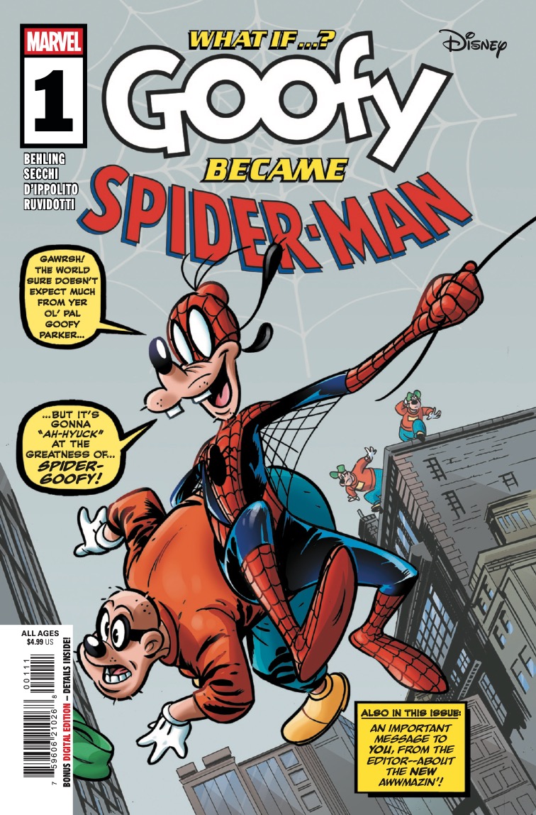 Marvel Preview: Marvel & Disney: What If...? Goofy Became Spider-Man #1