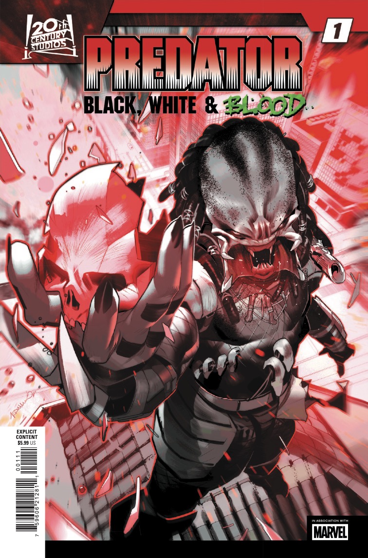 Marvel Preview: Predator: Black, White & Blood #1
