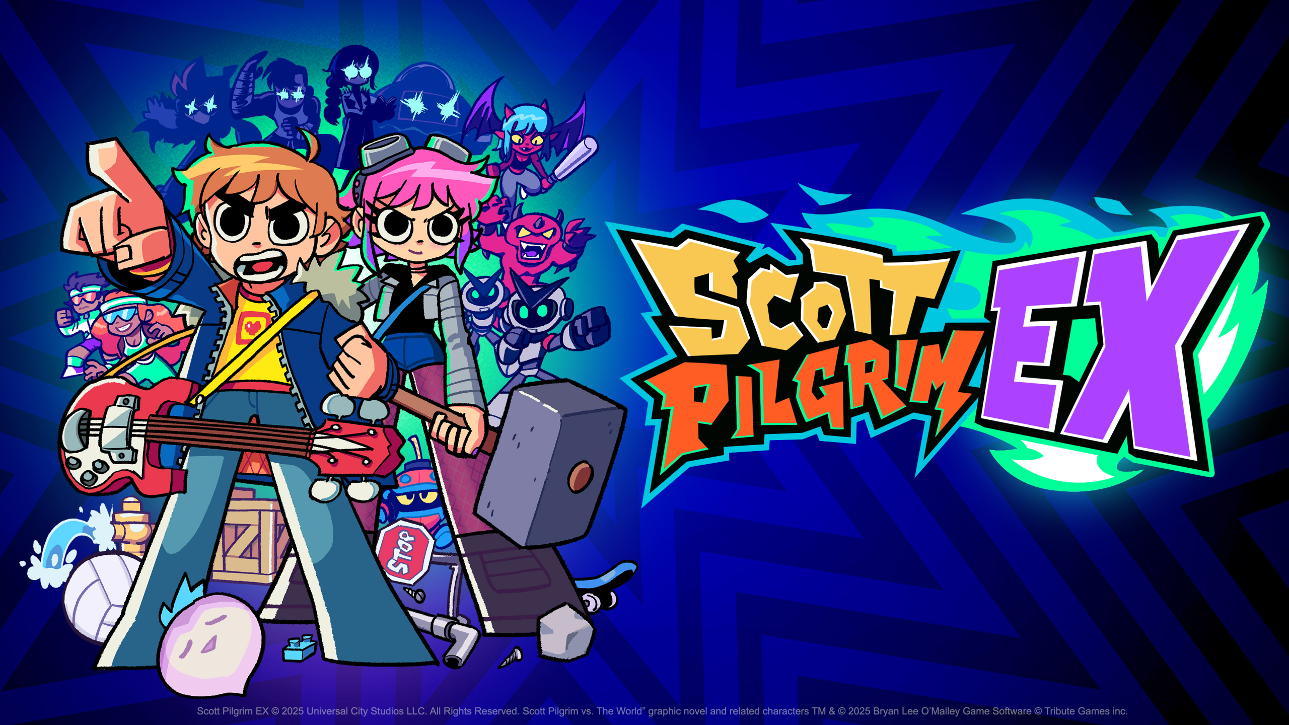 Key art from Scott Pilgrim EX