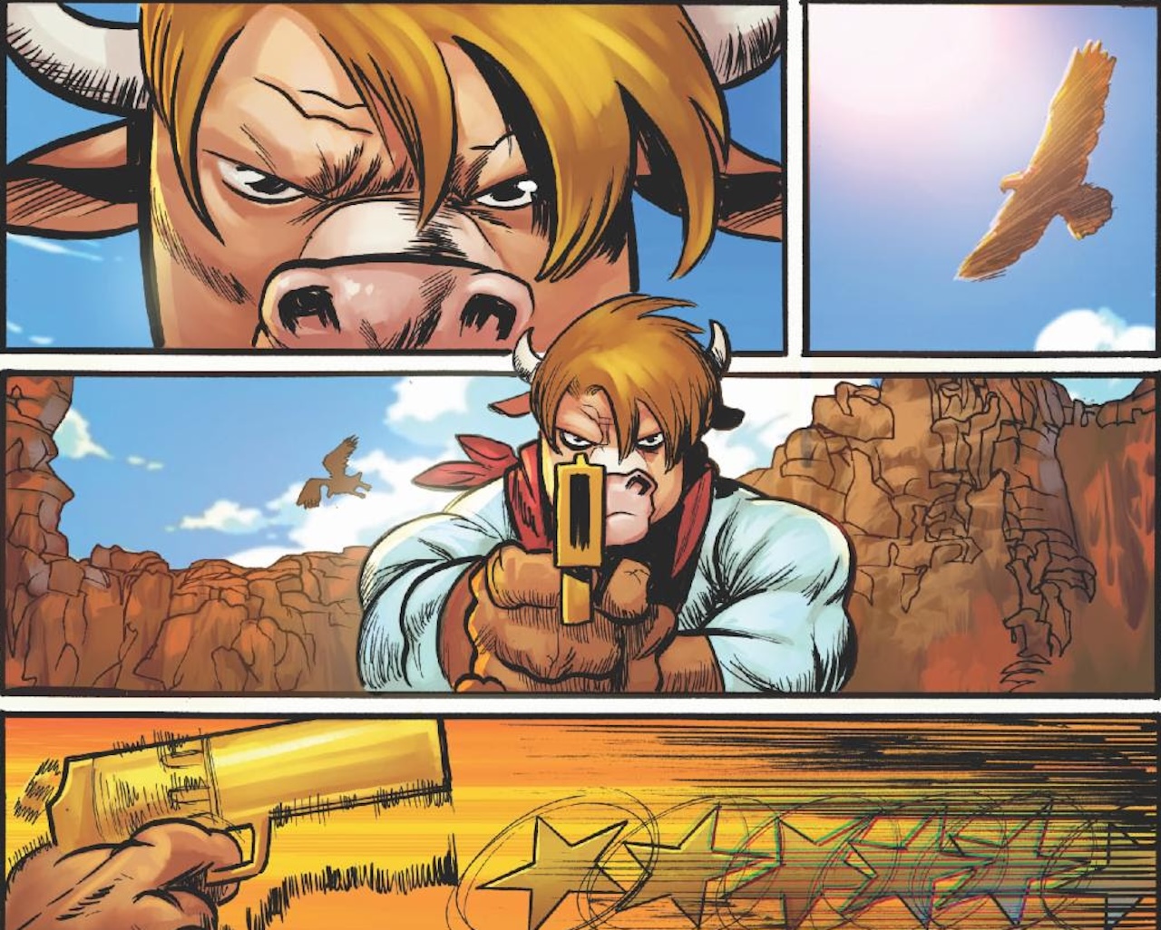 Oni Preview: The C.O.W. Boys of Moo Mesa #1