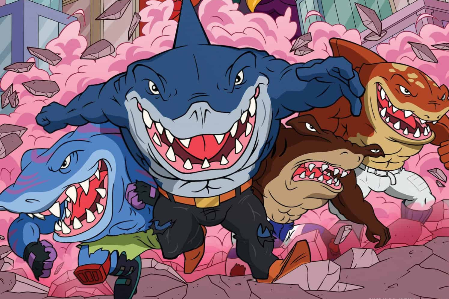 'Street Sharks' #1 advance review: Dive in for more ‘90s nostalgia fun
