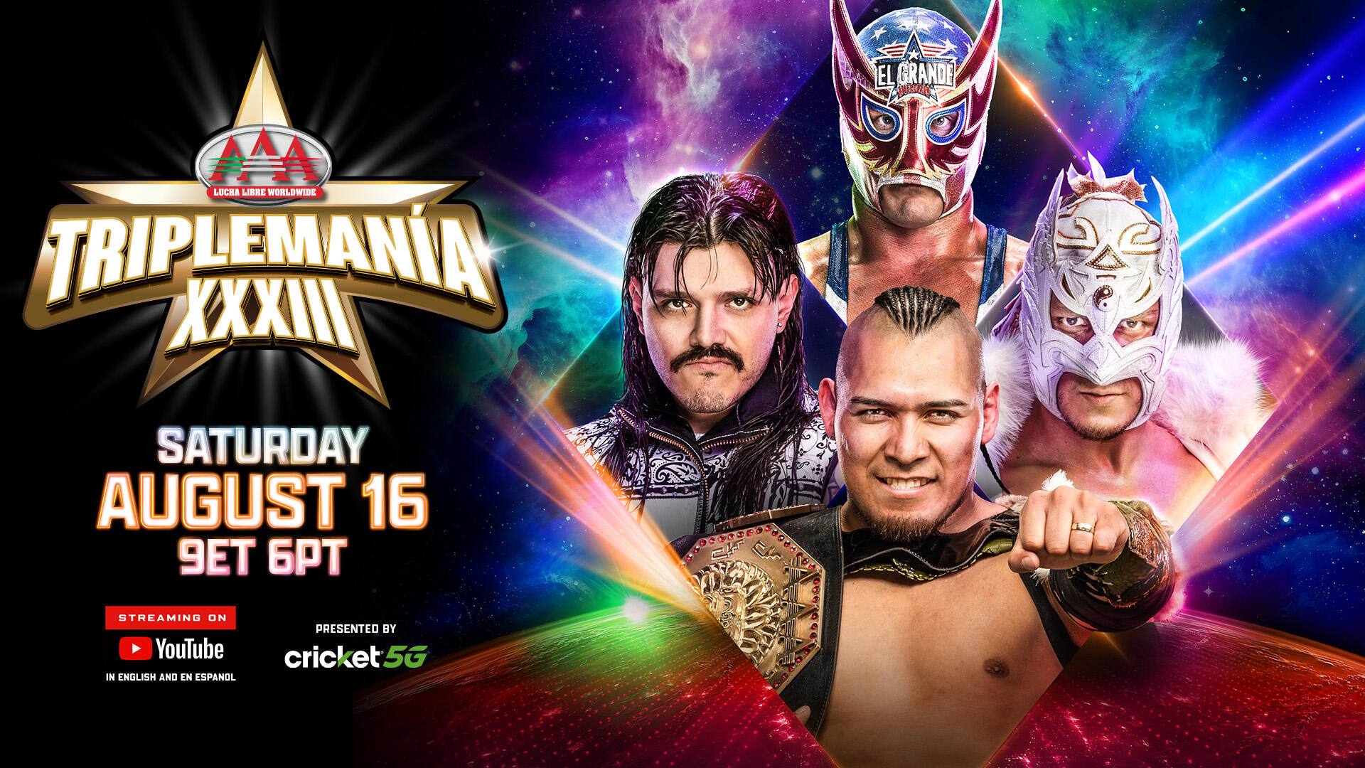 AAA Triplemanía XXXIII card, start time, how to watch