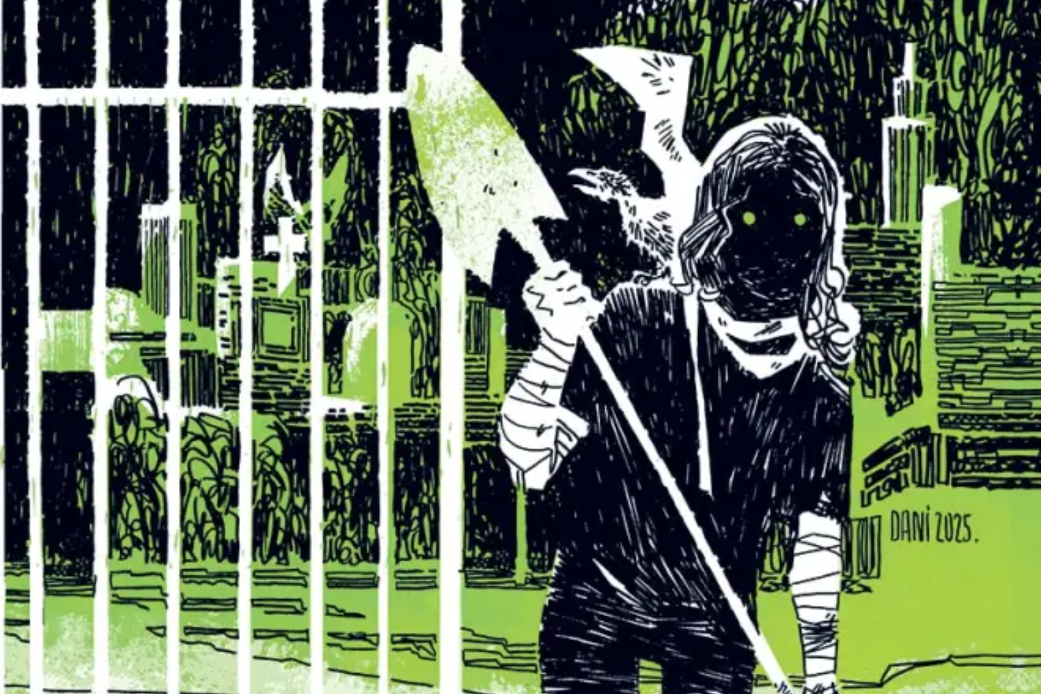 The mighty and the fallen: Daniel Kraus and Dani detail their 'anti-superhero' OGN 'ATHANASIA'