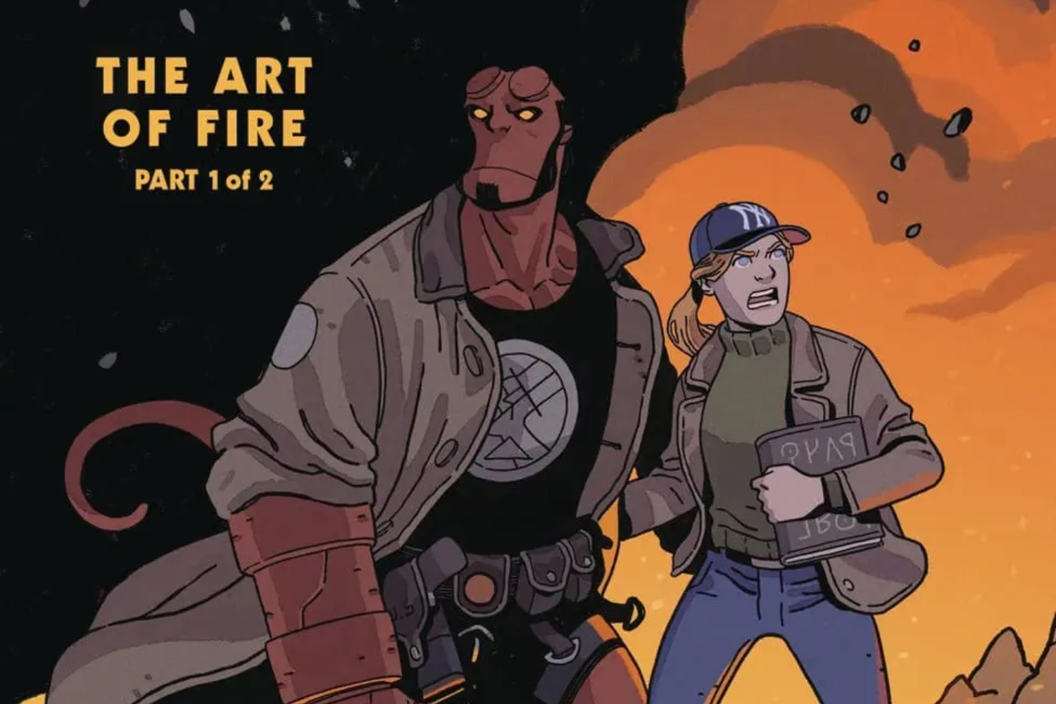 Cool monsters and kissing: Alex Nieto talks 'Hellboy in Love: The Art of Fire'