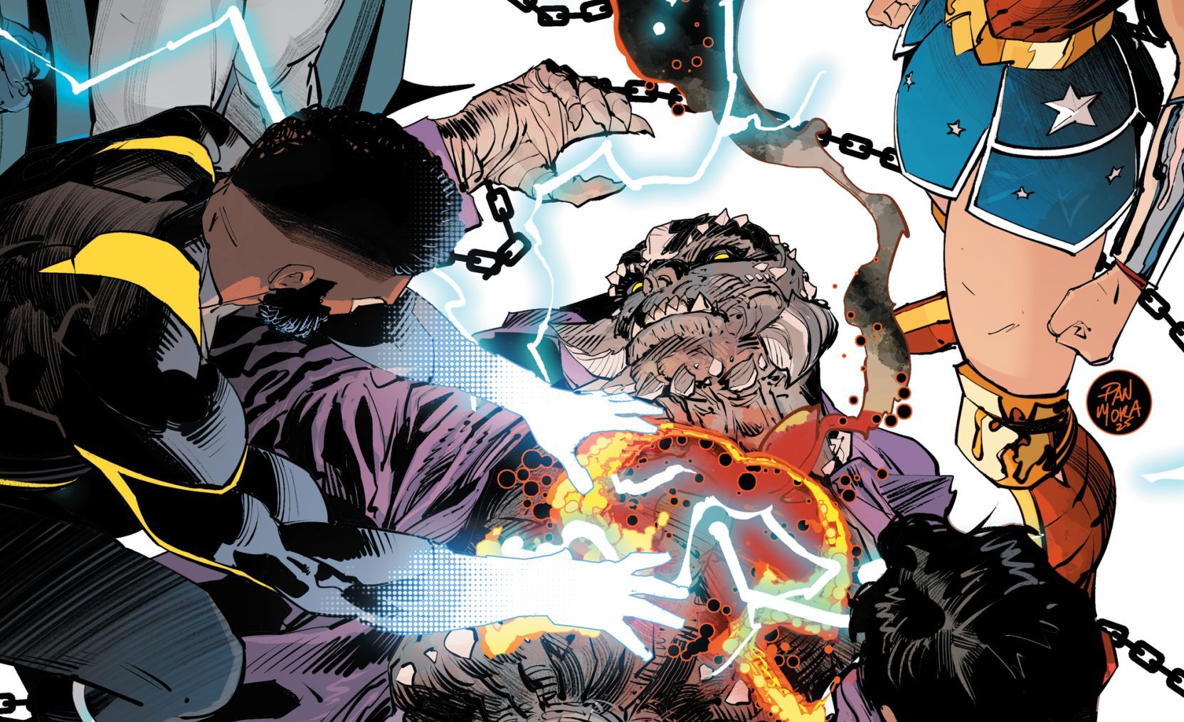 'Justice League Unlimited' #10 is a tense visual splendor