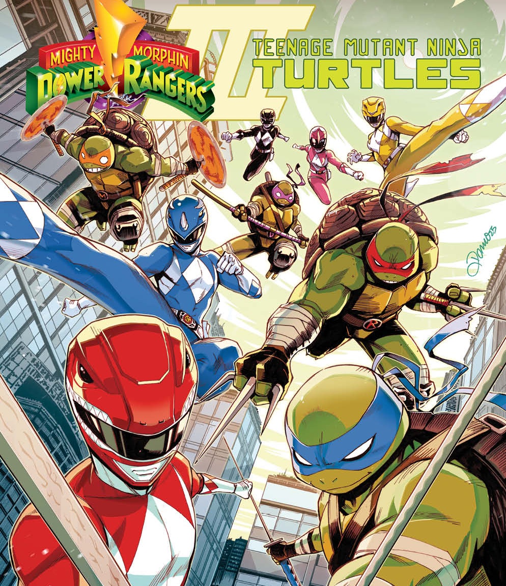 'Mighty Morphin Power Rangers/Teenage Mutant Ninja Turtles III' #1 is darker and emotionally charged