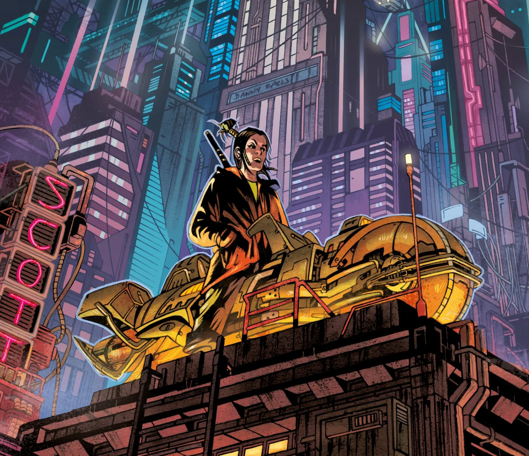 'Blade Runner Black Lotus: Las Vegas' #1 captures the noir storytelling of the series