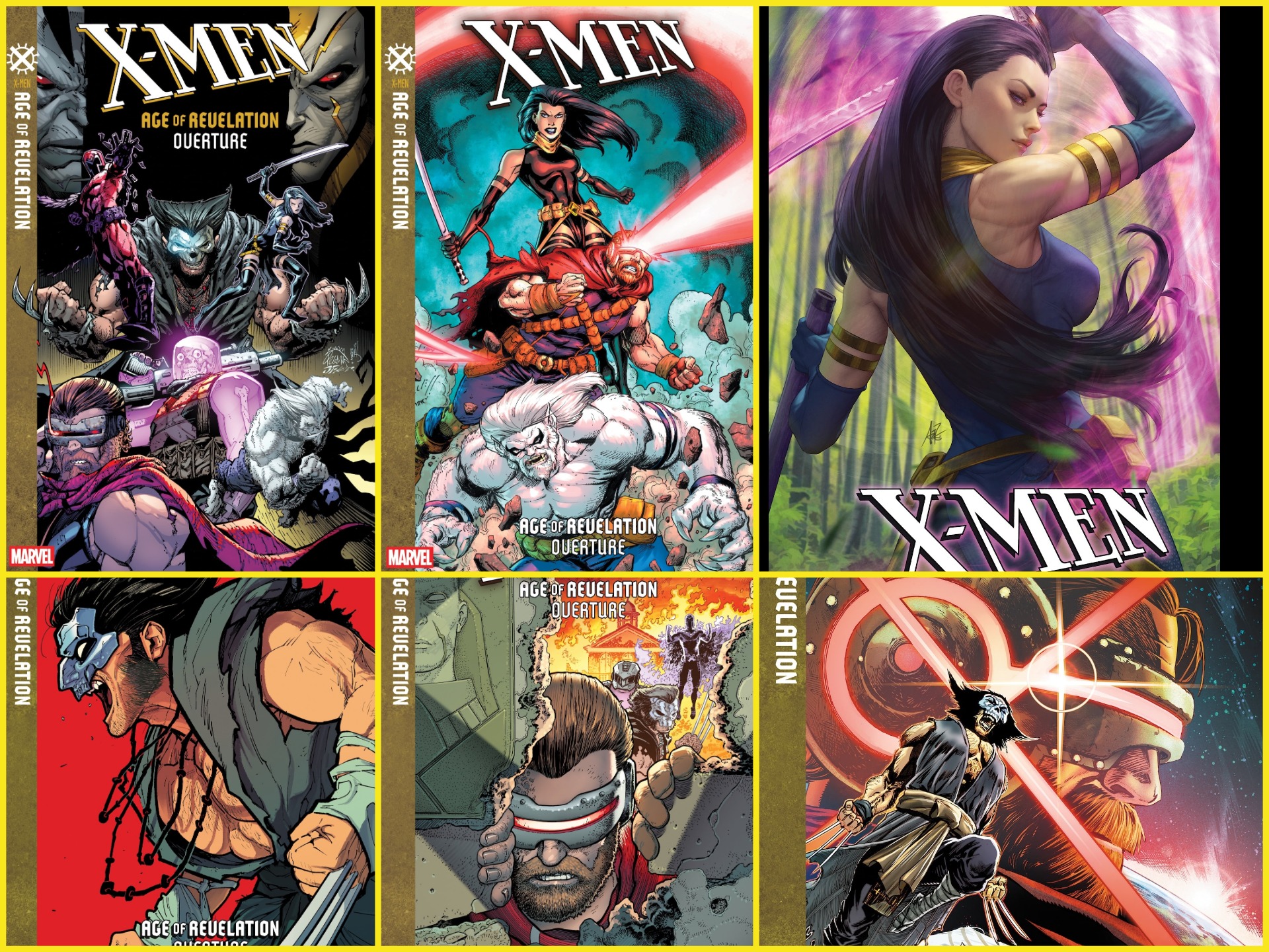 First look: Ryan Stegman & superstar artists redefine the X-Men in Age of Revelation covers