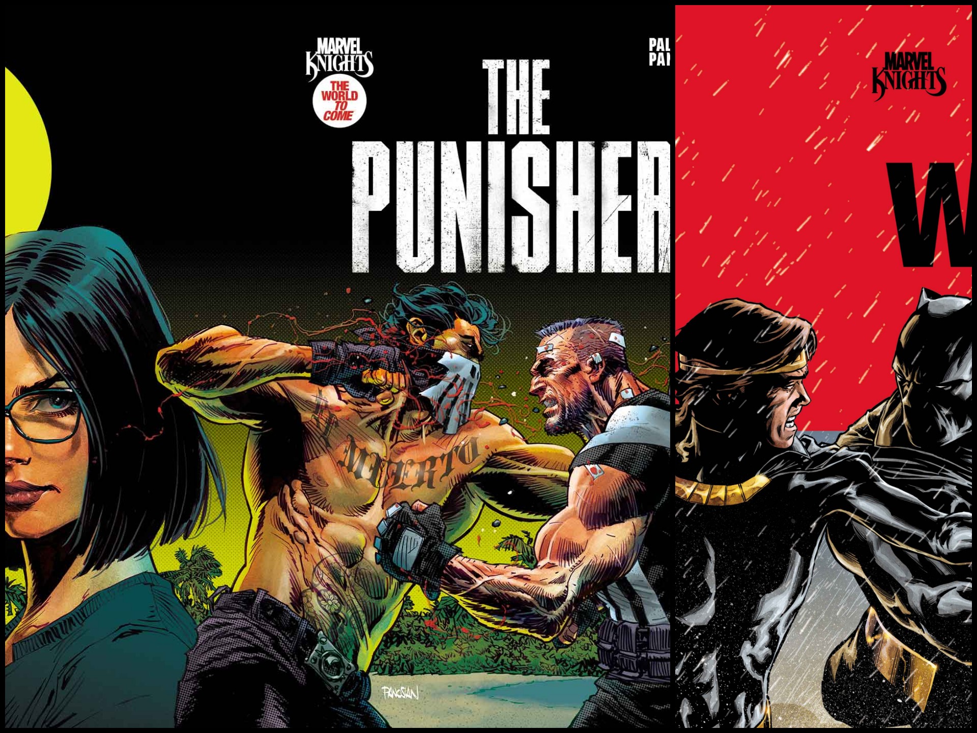 'Marvel Knights: The World to Come' #6 reaches its climax as 'Marvel Knights: Punisher' heats up