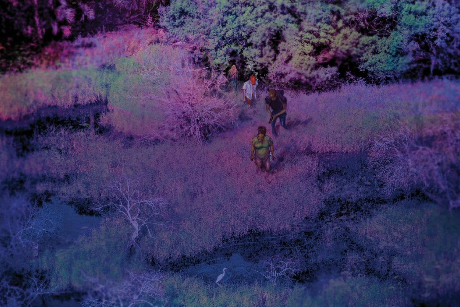 'The Voice Said Kill' #2 lures us deeper into a trippy, gut-wrenching tale of crime and survival