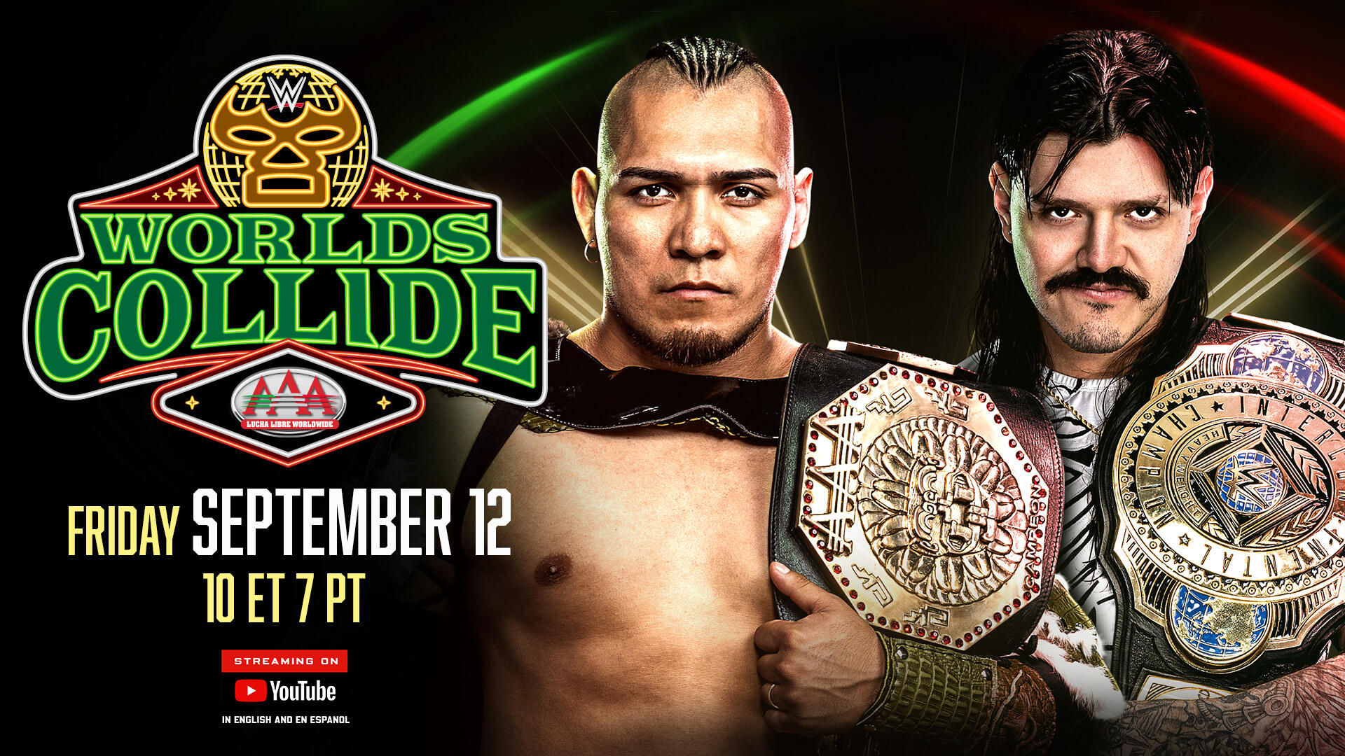 WWE/AAA Worlds Collide: Las Vegas card, start time, how to watch