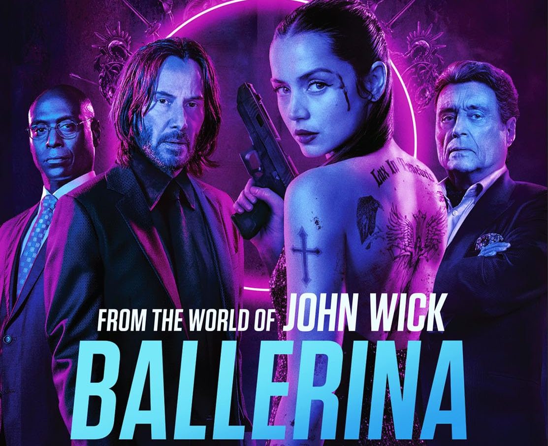 From The World of John Wick: Ballerina 4k Cover Art