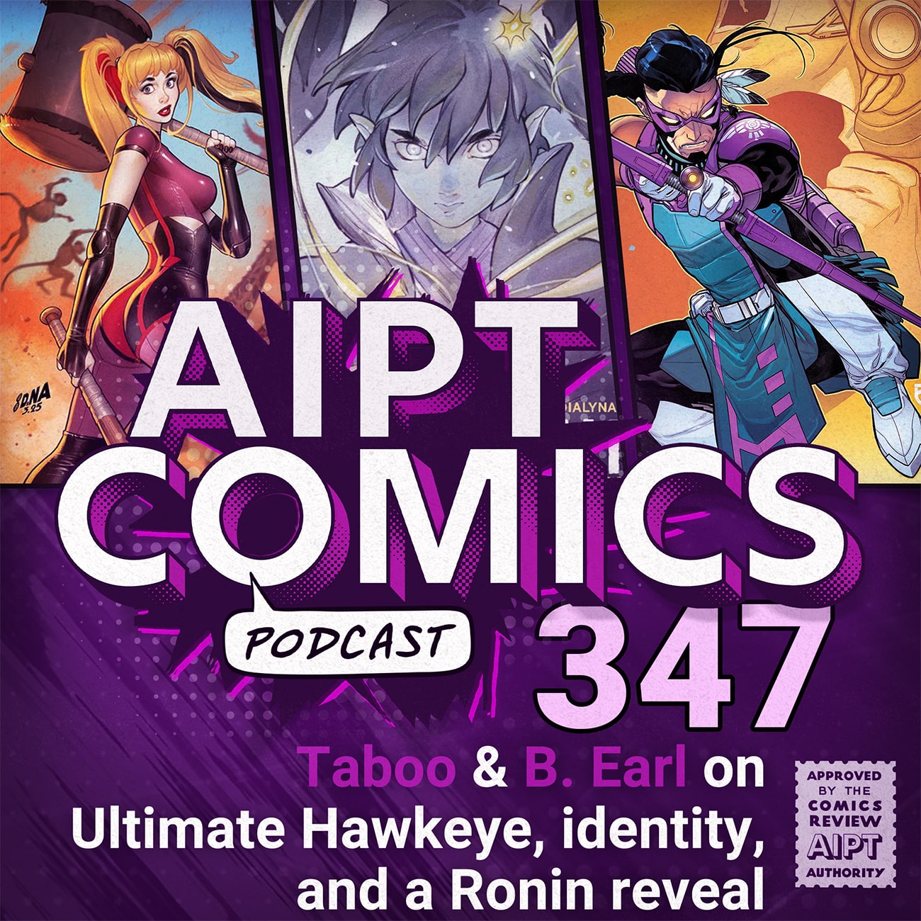 AIPT Comics Podcast Episode 347: Taboo & B. Earl on Ultimate Hawkeye, identity, and a Ronin reveal