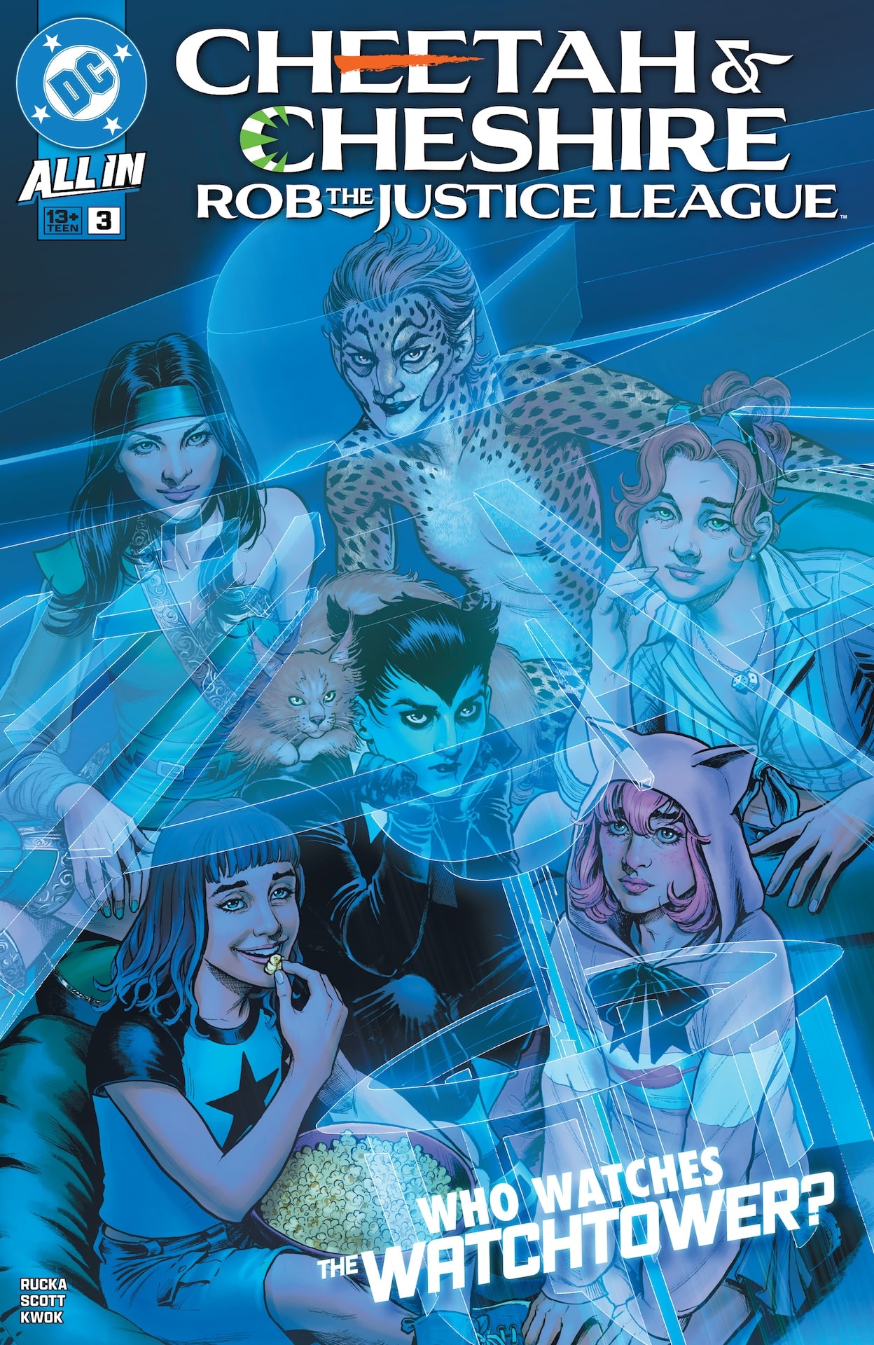 DC Preview: Cheetah and Cheshire Rob the Justice League #3
