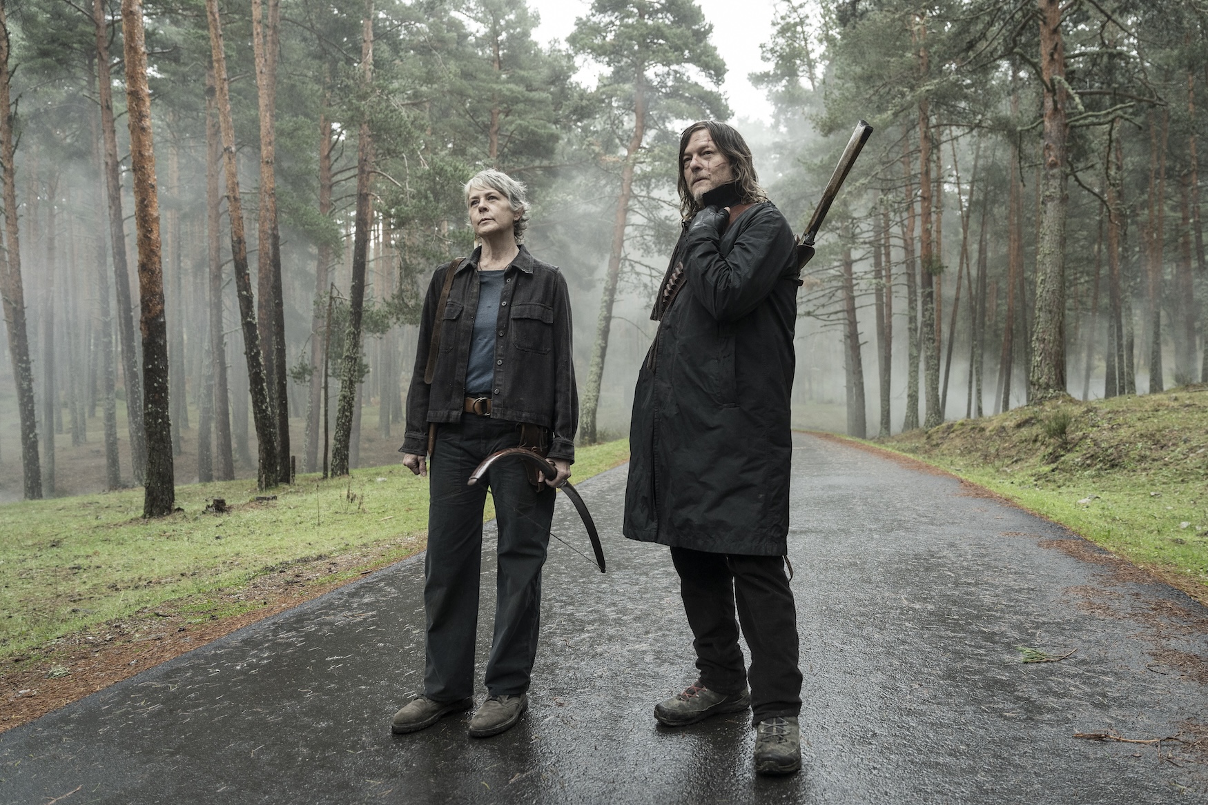 tv picks Melissa McBride as Carol Peletier, Norman Reedus as Daryl Dixon - The Walking Dead: Daryl Dixon