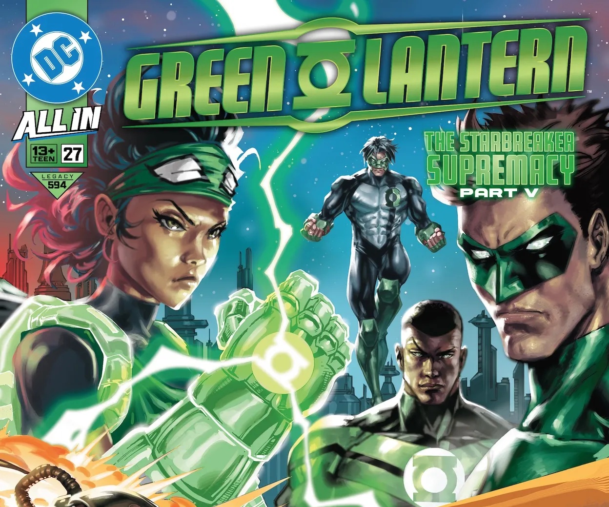 'Green Lantern' #27 is a John Stewart showcase